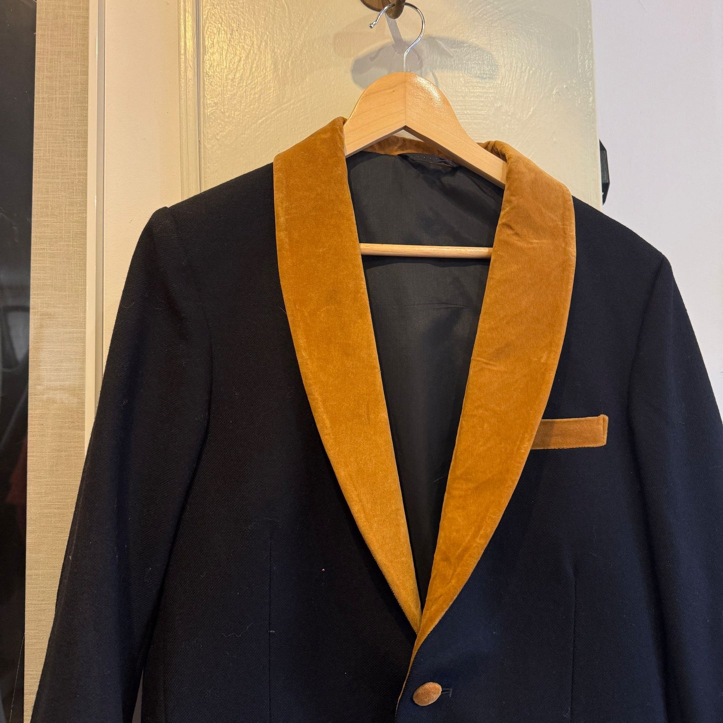 1950s Black British Teddy Boy Blazer Jacket