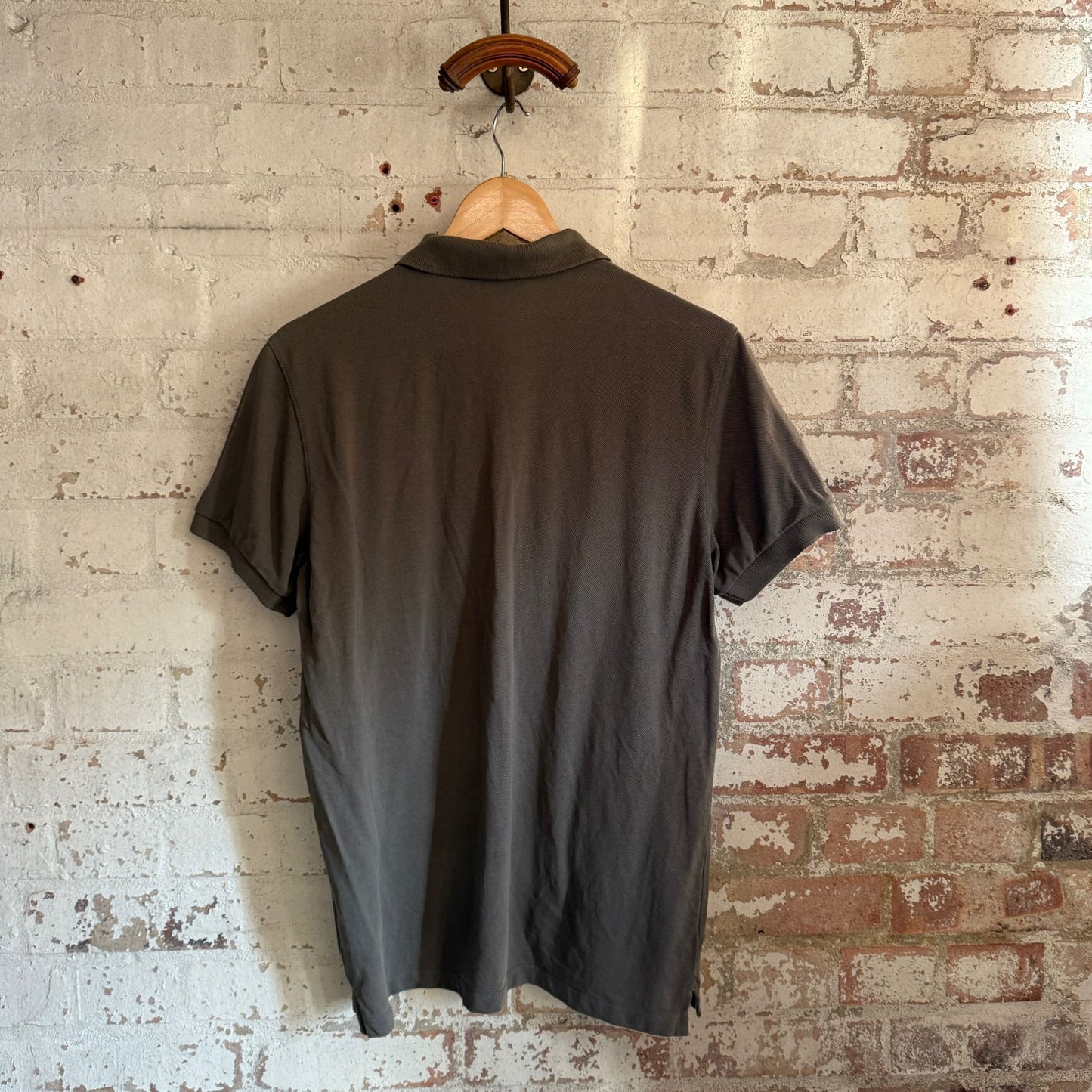 Brown J Lindeberg Golf Polo Shirt Top