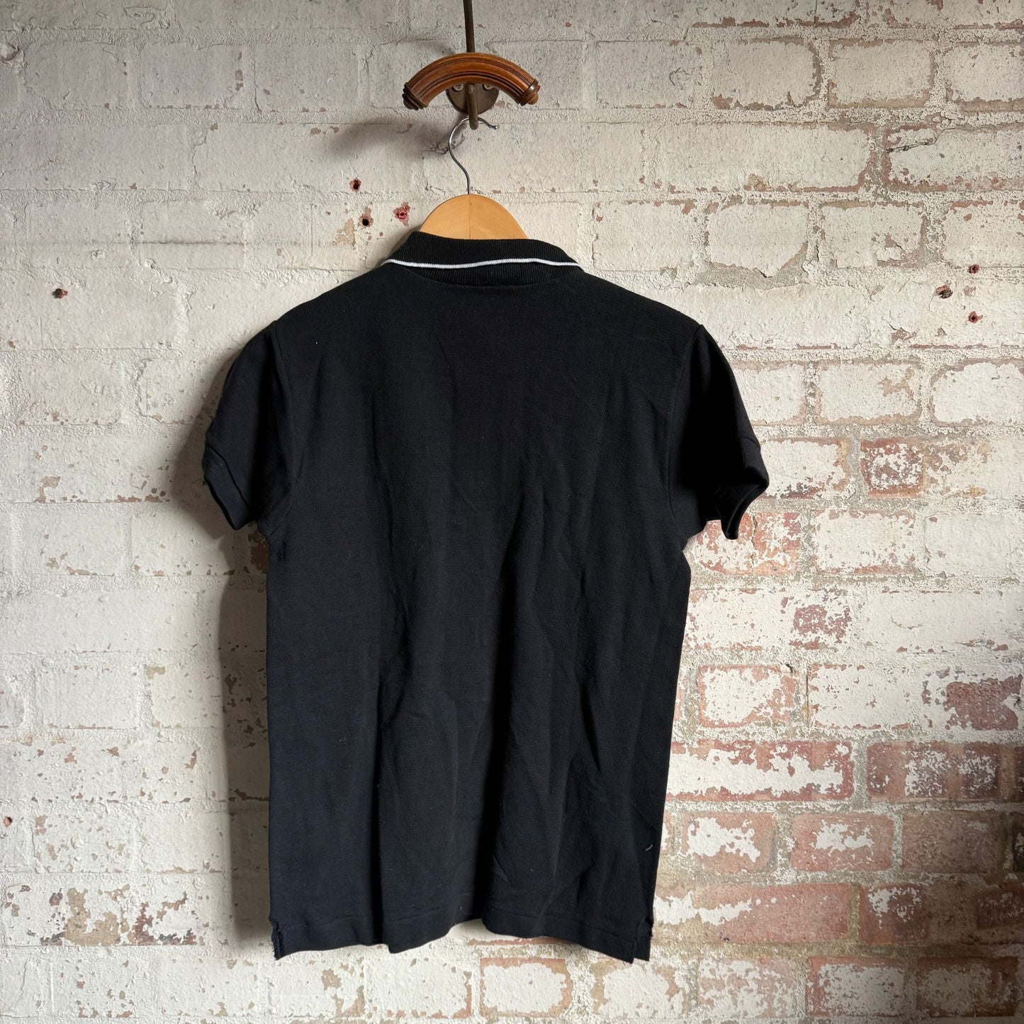 1960s Black British Holstar Polo Shirt