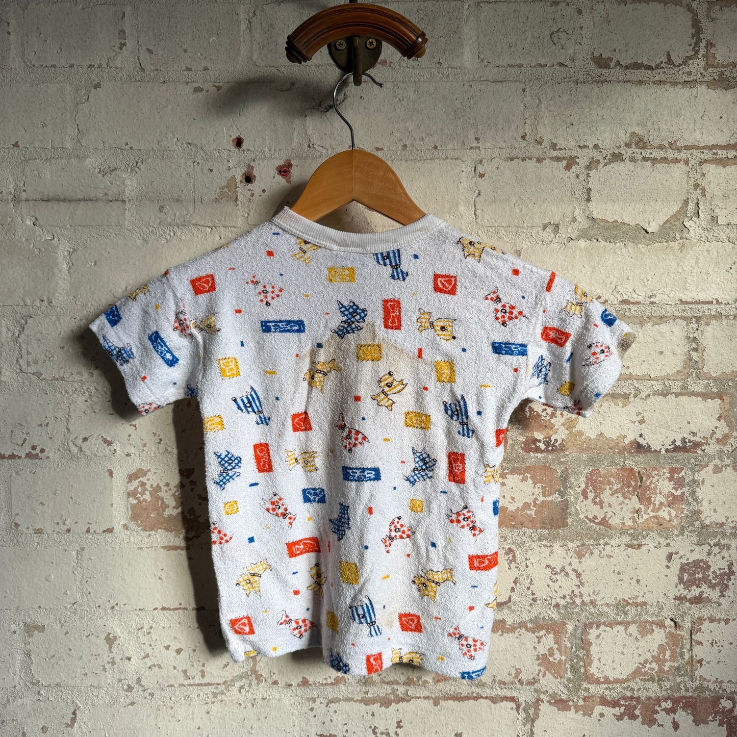 1970s White Graphic T-shirt