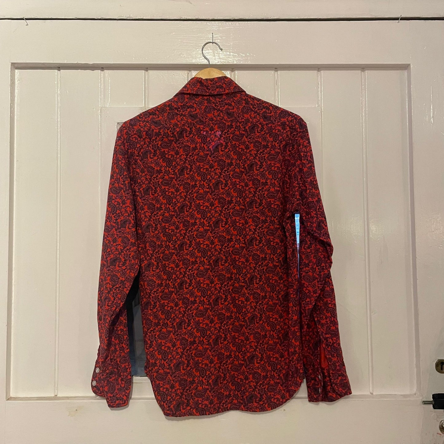1970s Floral Patterned Collared Shirt