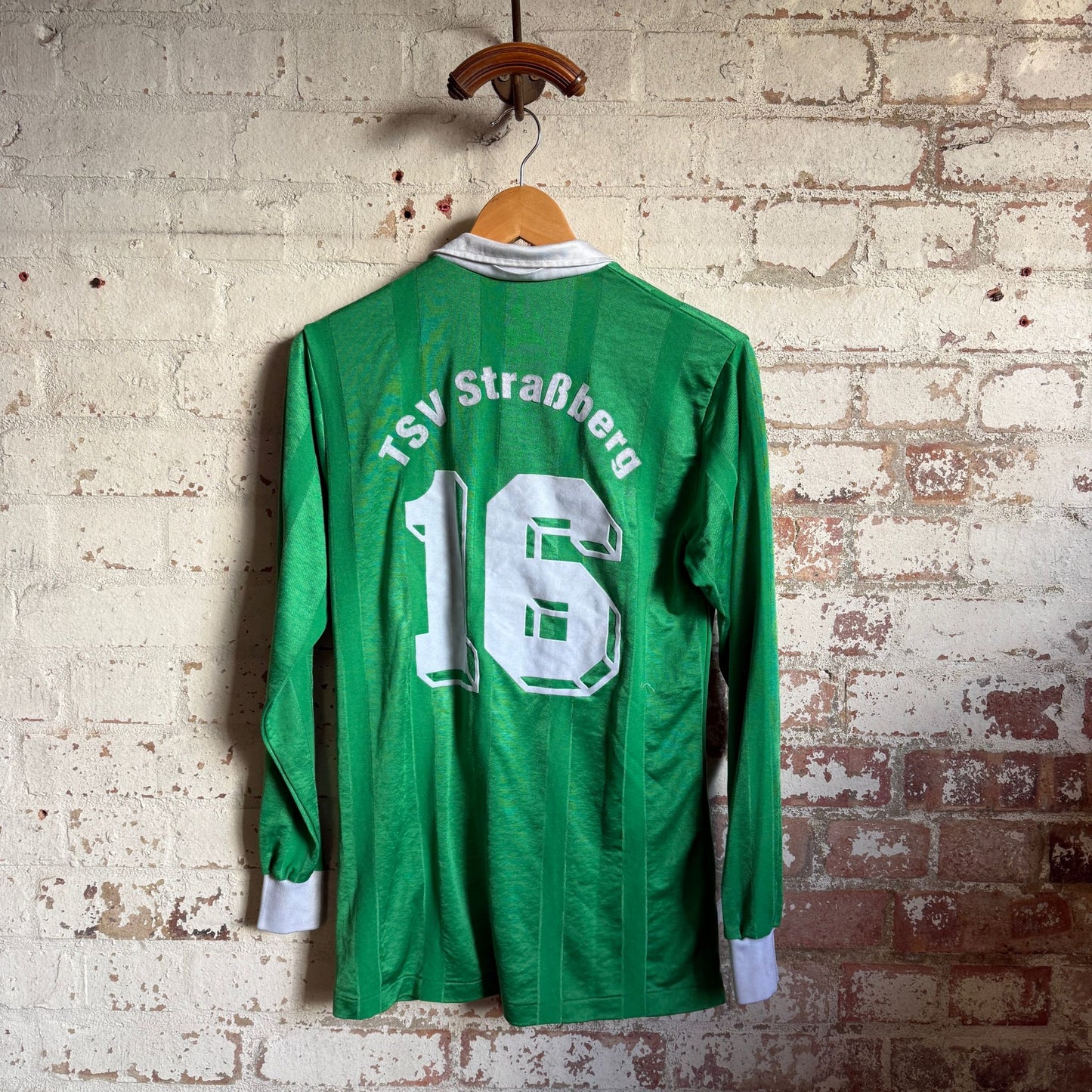 1980s Green Erima Football Template Long Sleeve Shirt
