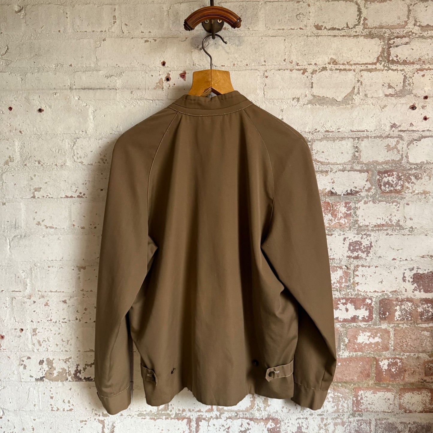 1960s Brown Harrington Jacket Coat
