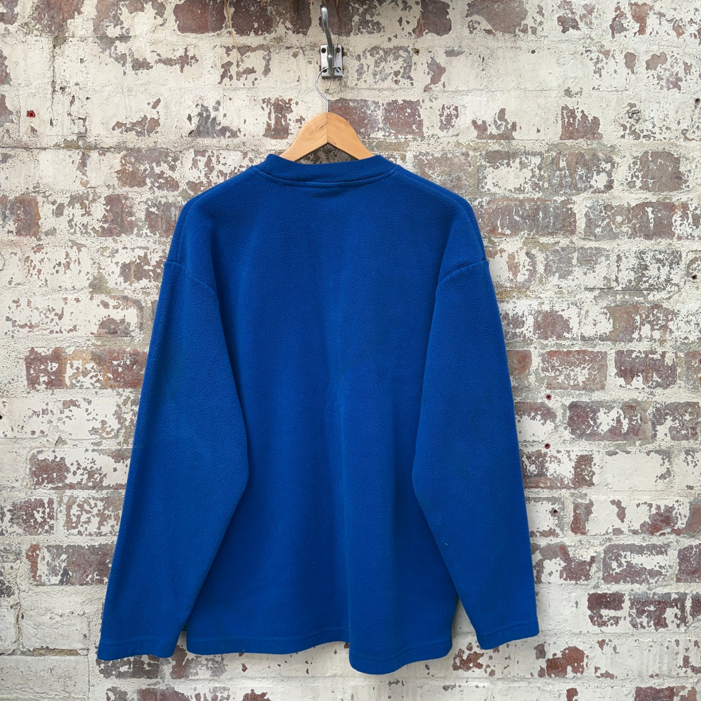 1990s Blue US Athletic Fleece Jumper