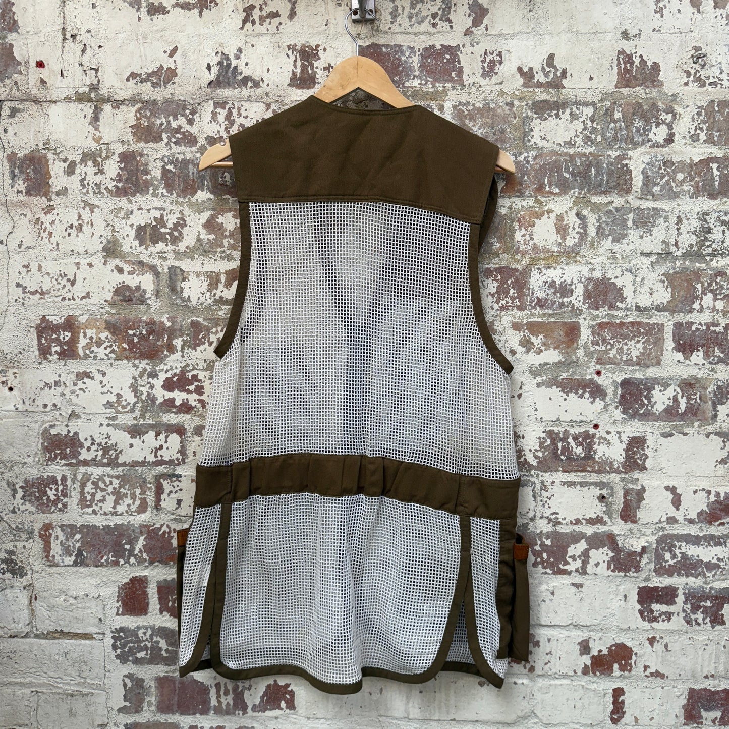 1970s Unusual Design Italian Shooting Gilet Jacket