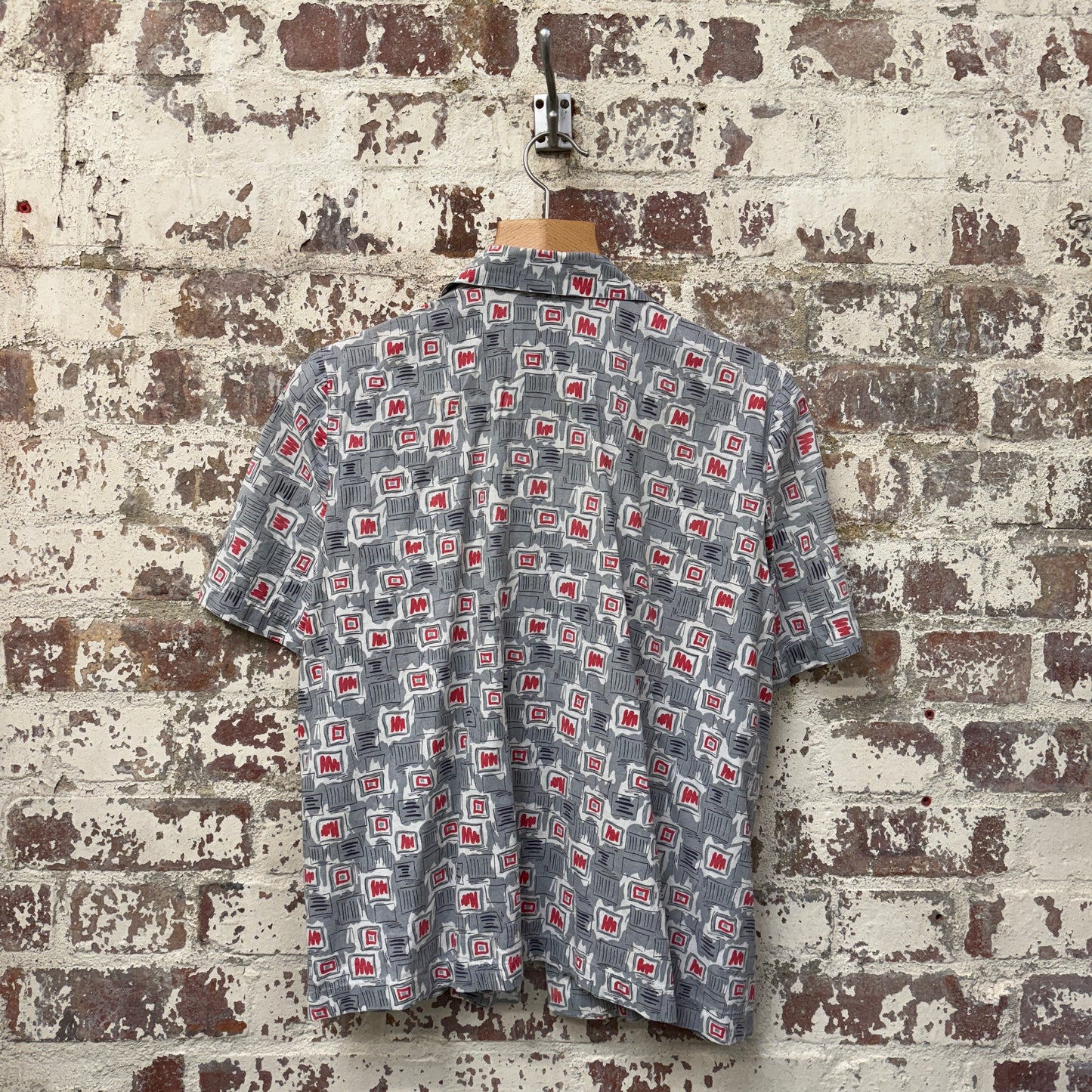 1960s British Patterned Leisure Shirt