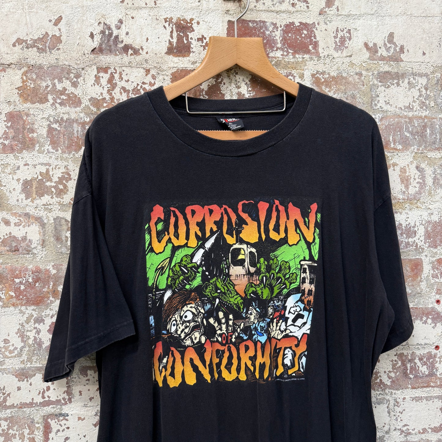 1998 Corrosion of Conformity Black Graphic Band T-Shirt