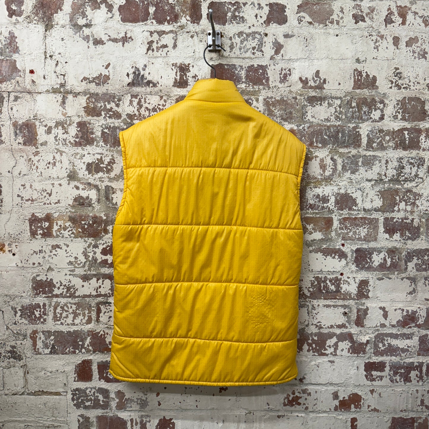 1980s Yellow Marine Yachting Gilet Jacket