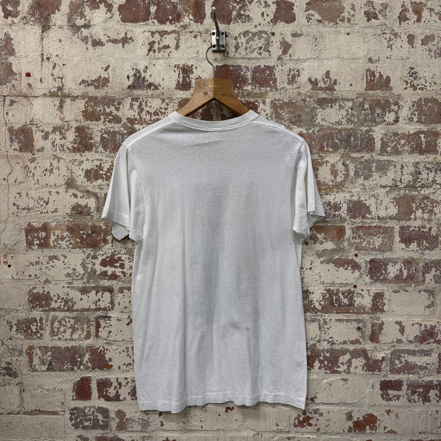 1980s White 'Black Power' Graphic T-Shirt