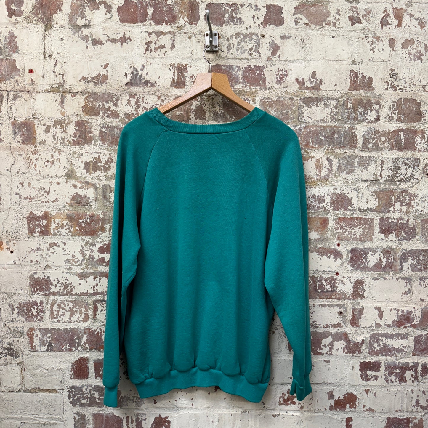 1980s Turquoise Pub Graphic Sweatshirt