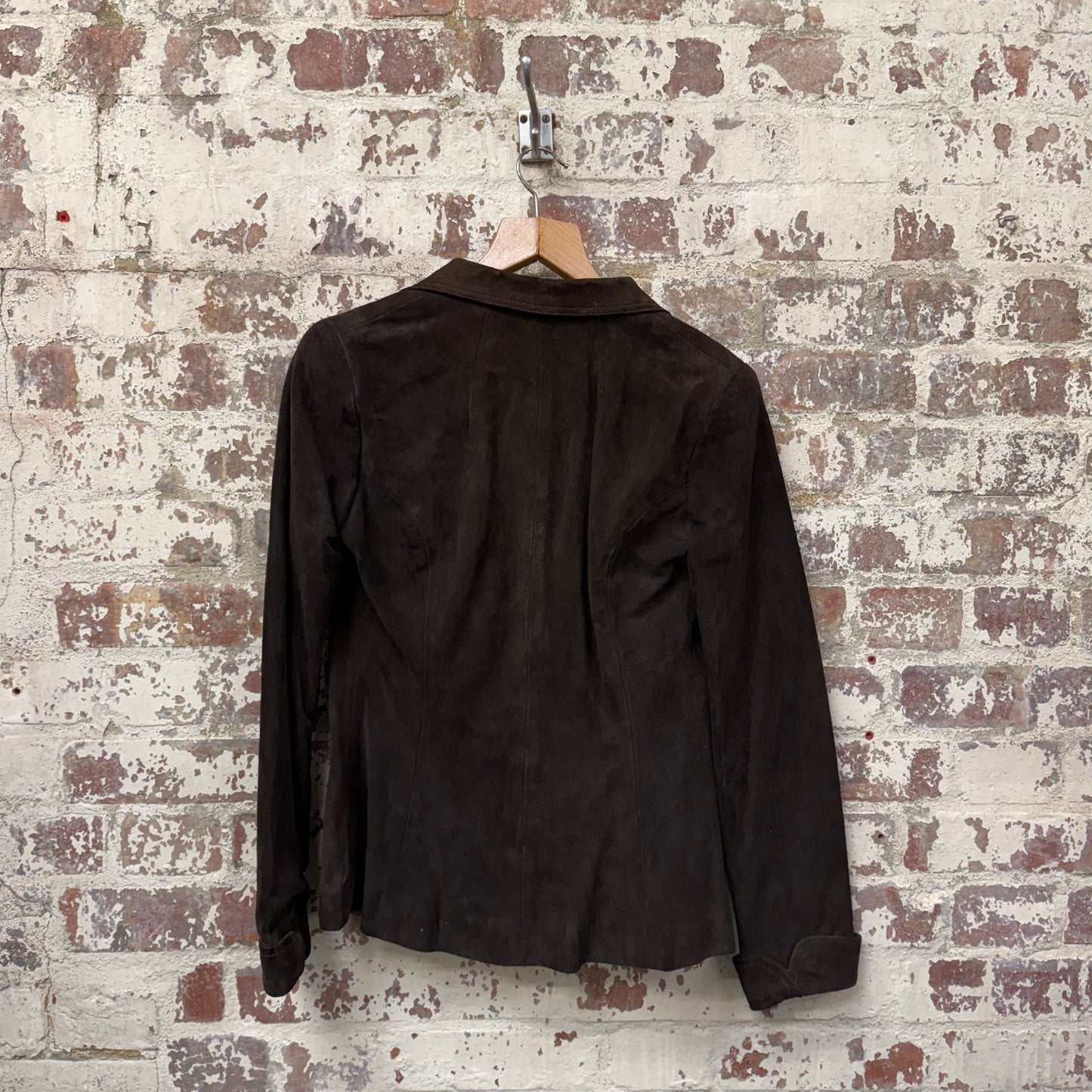 1960s Brown Suede Leather Jacket