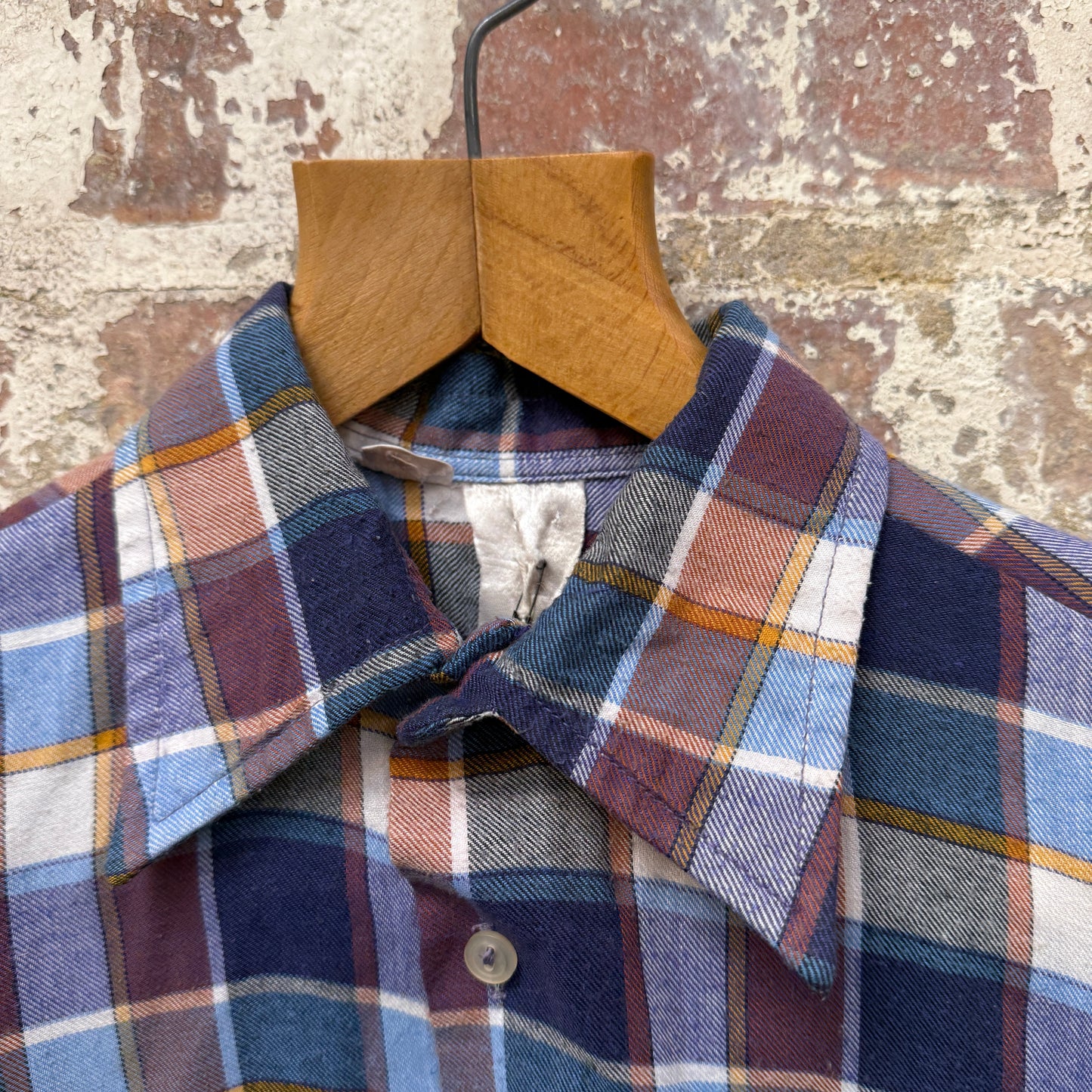 1980s Checkered Button Up Shirt
