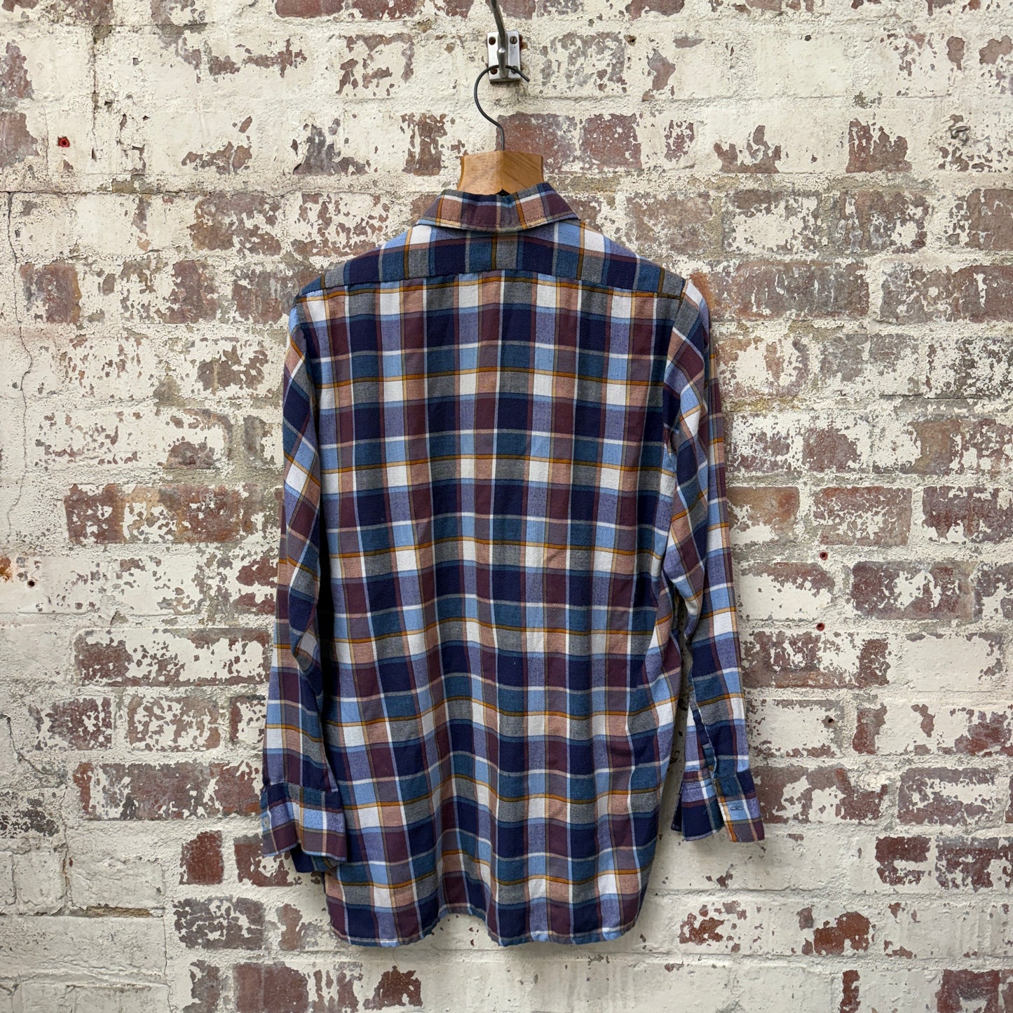 1980s Checkered Button Up Shirt