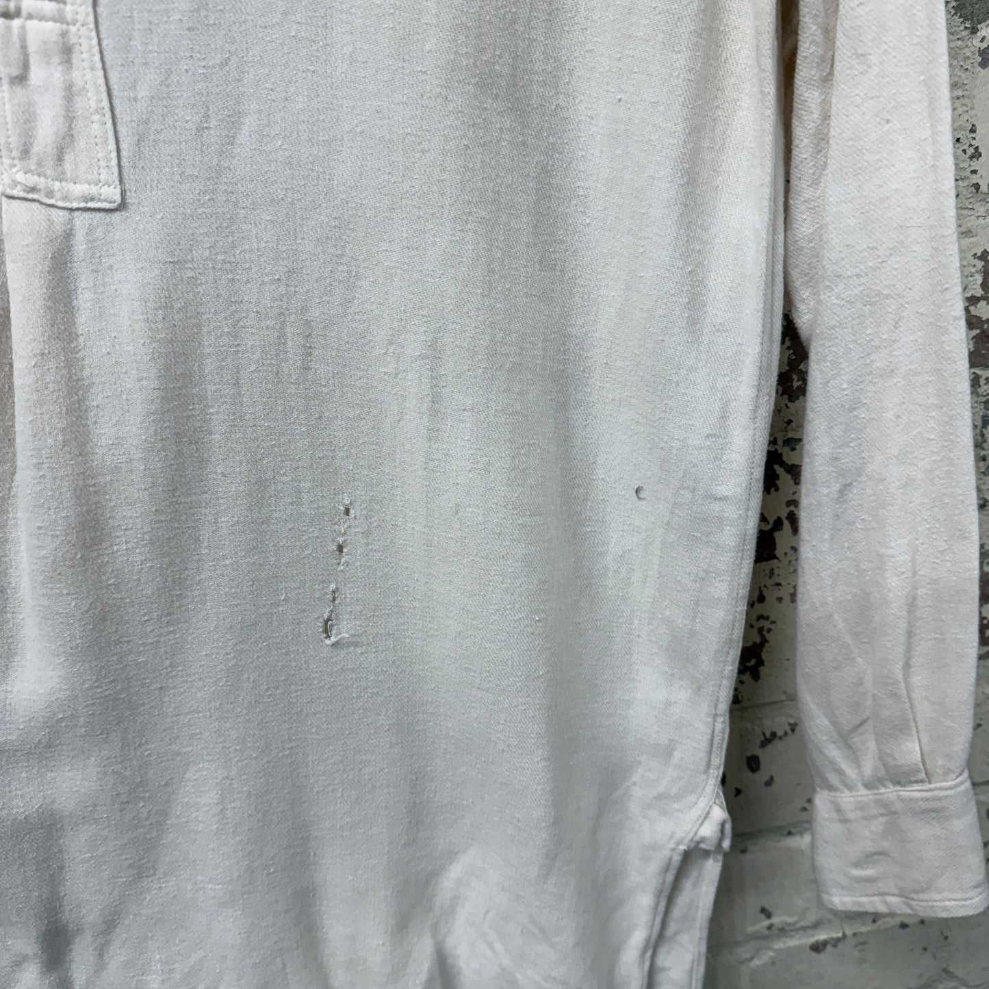 1940s White British Rugby Shirt