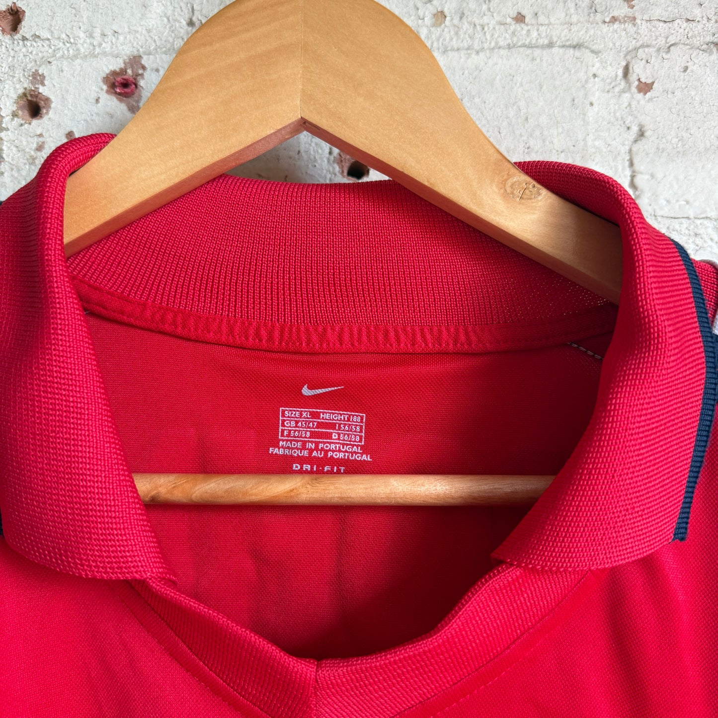 2000-2002 Red Nike Arsenal Home Football Kit Shirt