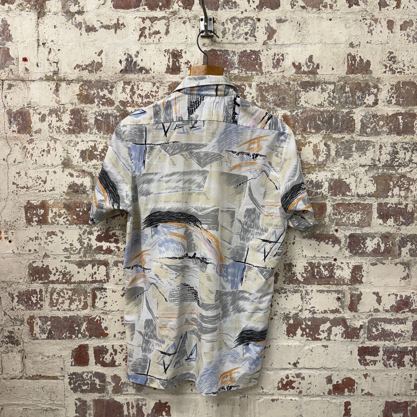 1970s Patterned British Leisure Shirt