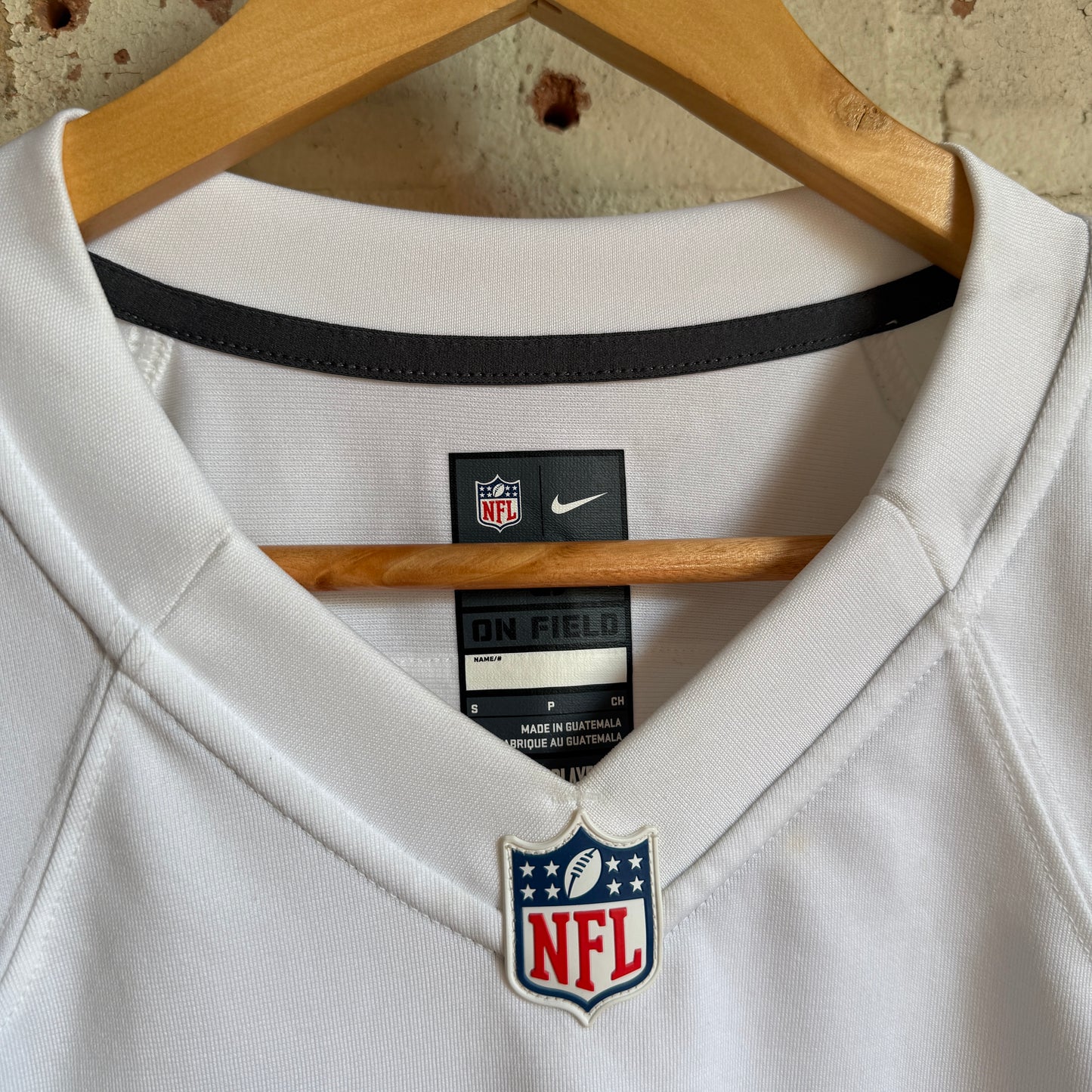 White Nike NFL Vikings Jersey Top
