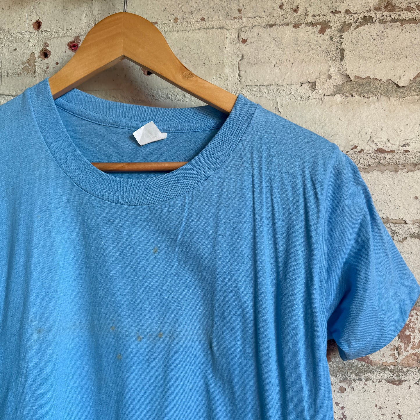 1980s Baby Blue Blank FOTL T-Shirt