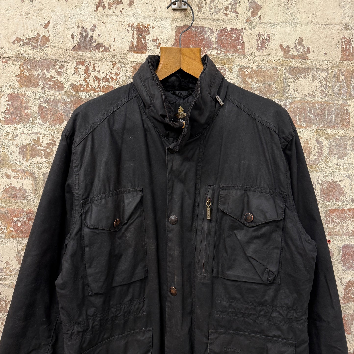 Black Berghaus Wax 'Sapper' Jacket