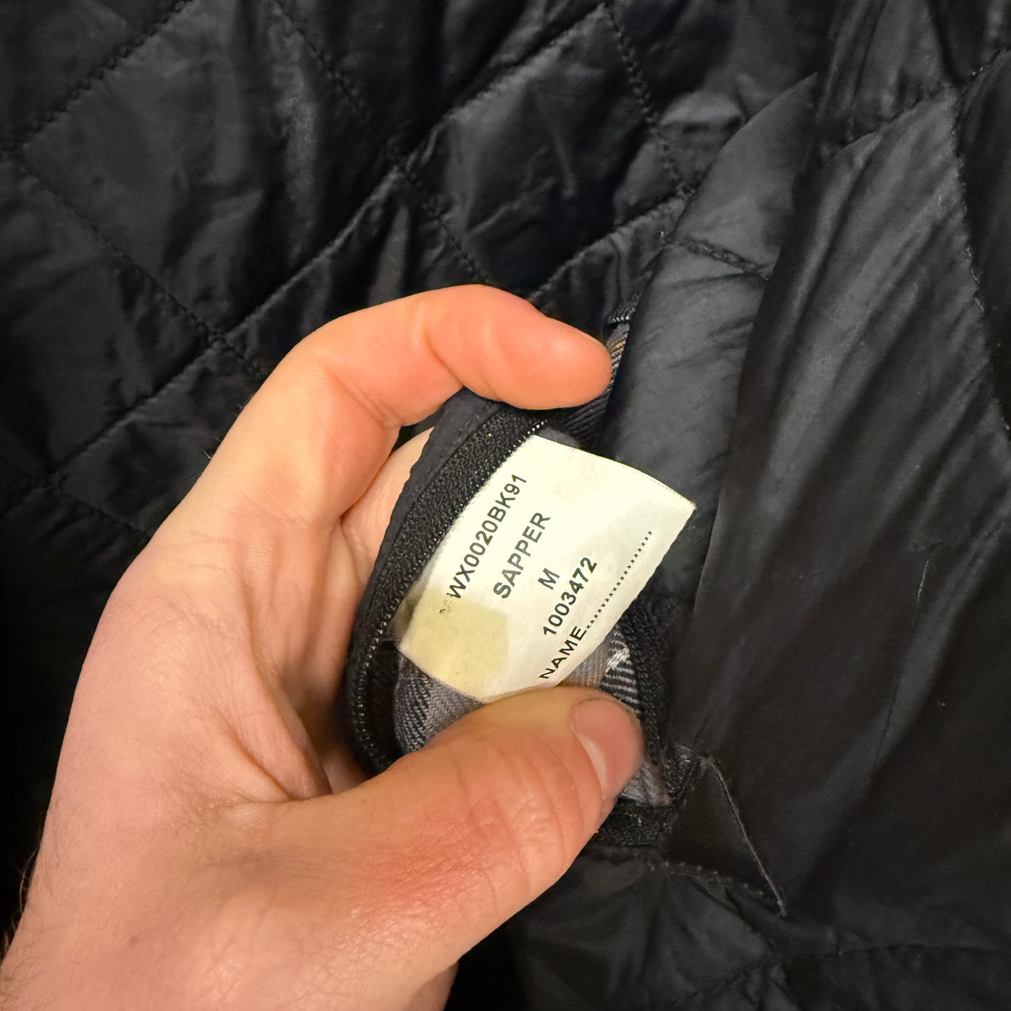 Black Berghaus Wax 'Sapper' Jacket