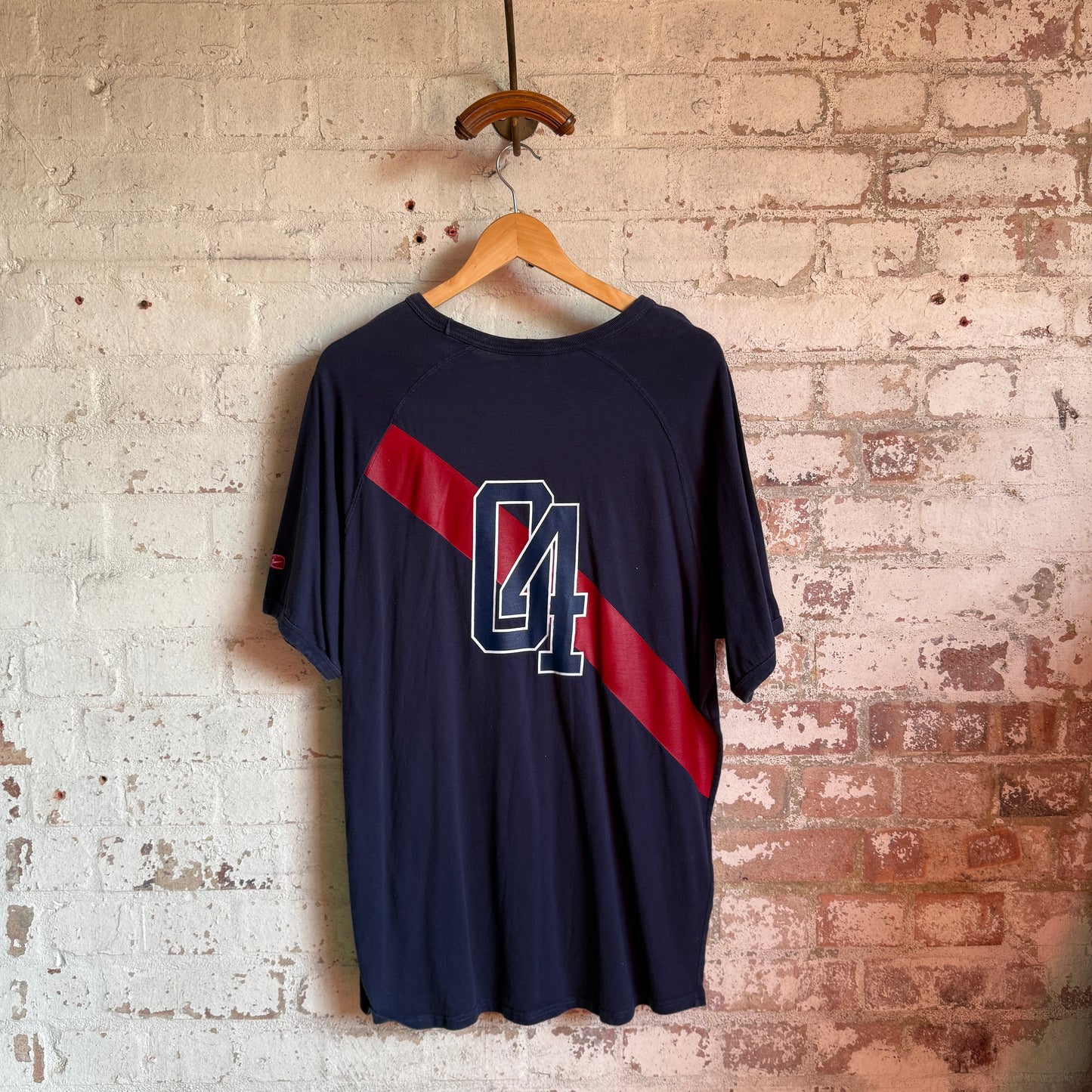2000s Navy Nike Cortez Graphic T-Shirt
