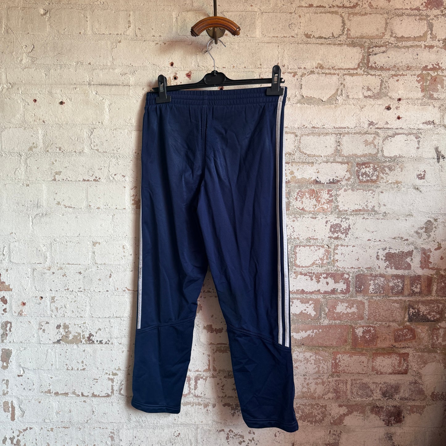 1990s Navy Adidas Tracksuit Bottoms