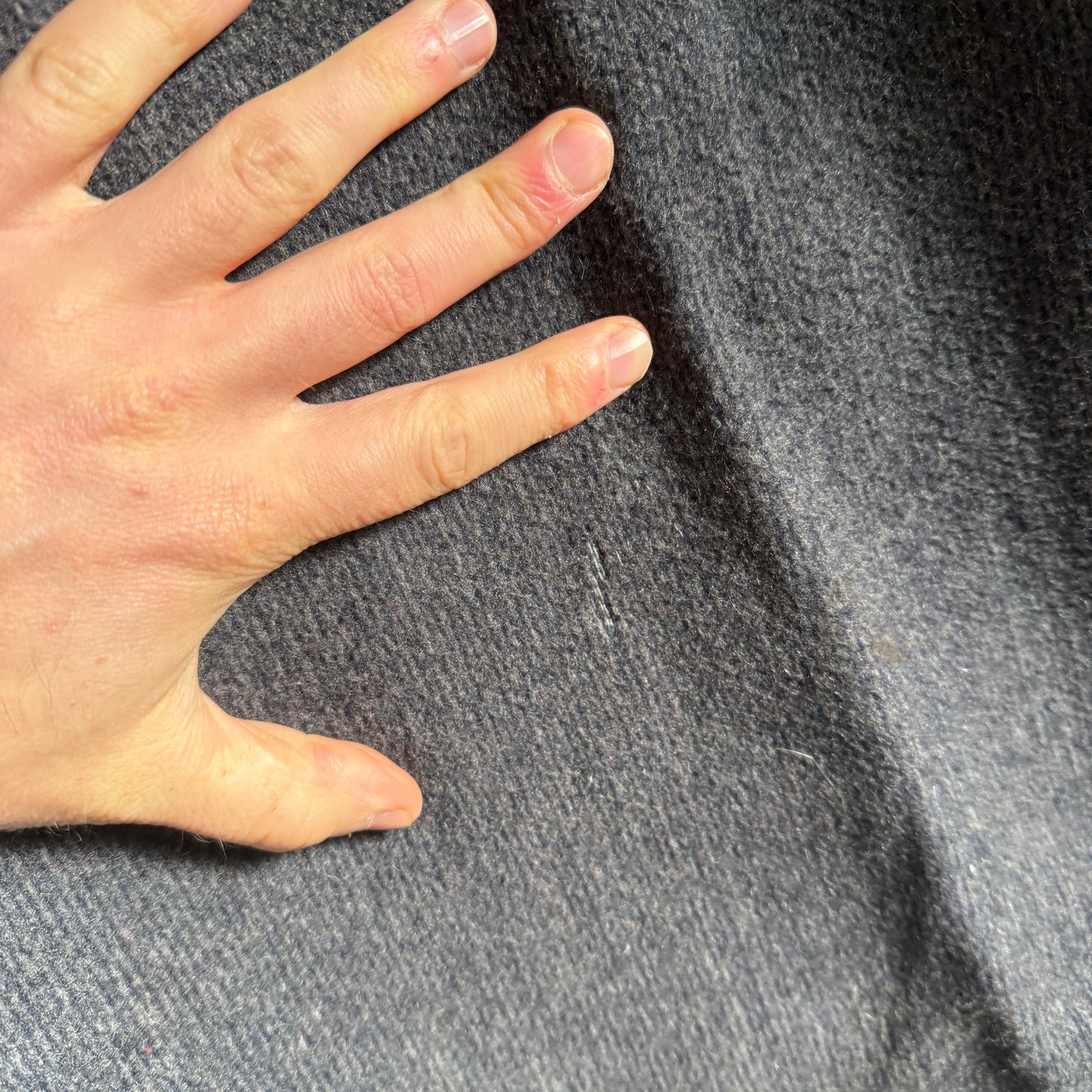 1950s Grey Wool French Overcoat Jacket