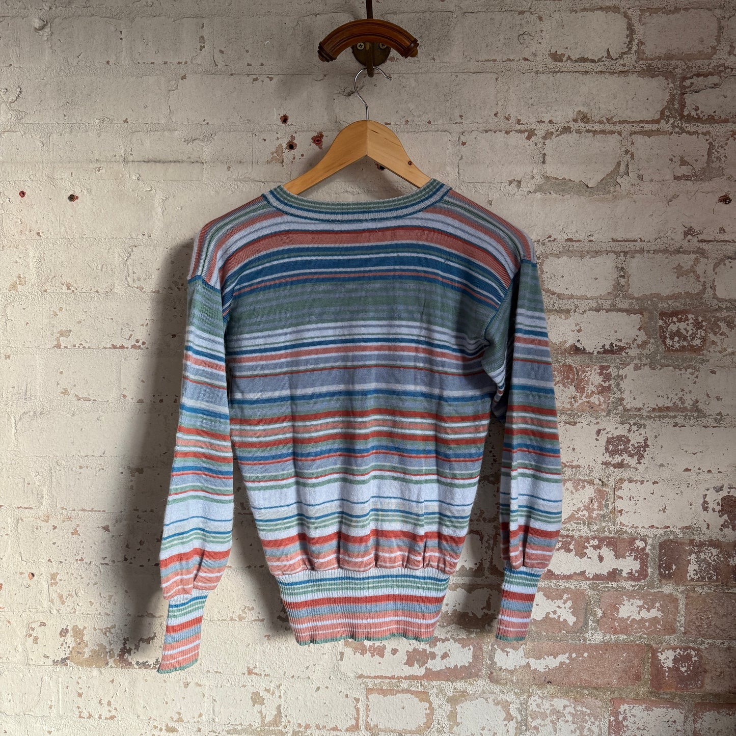1970s Striped Knitted Jumper