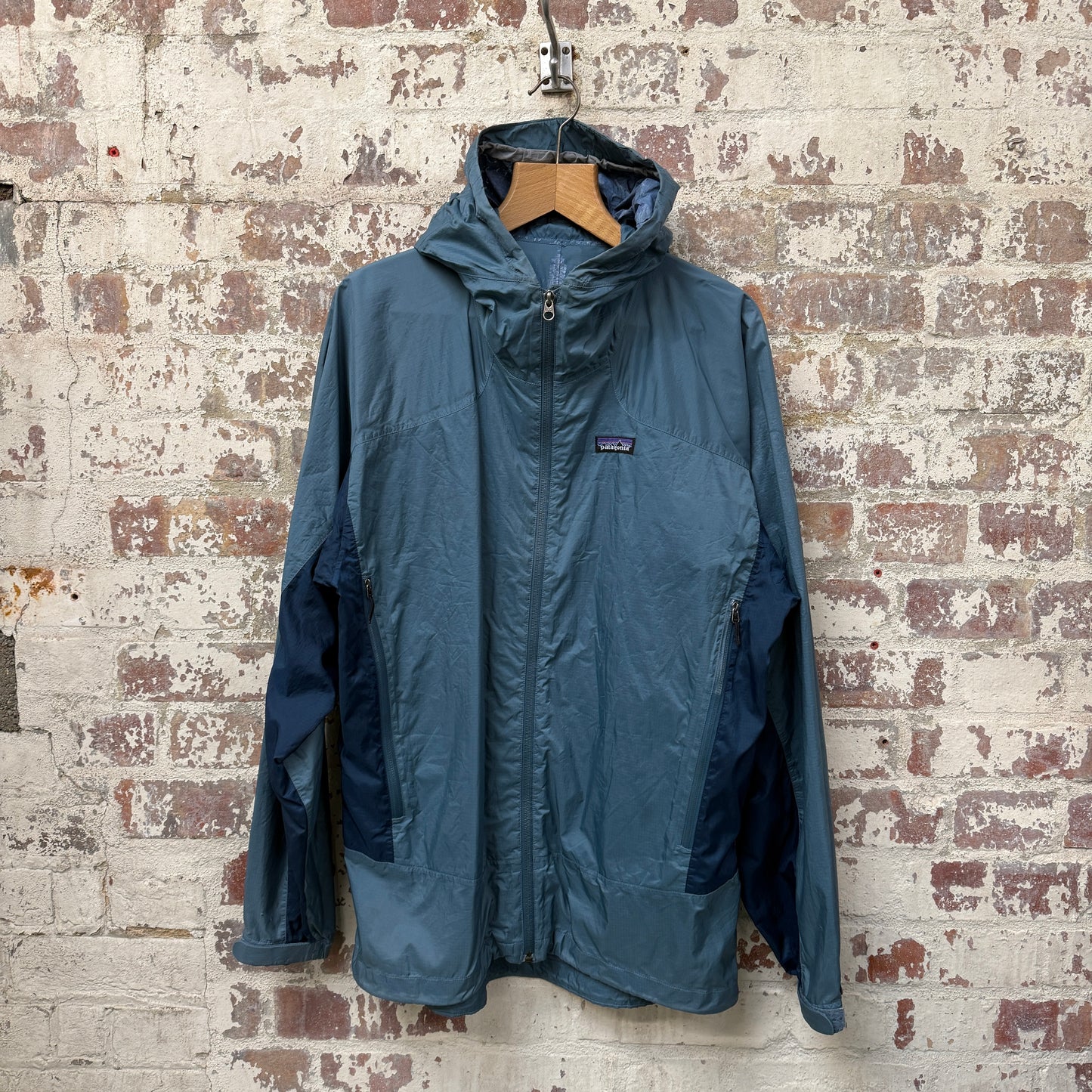 1990s Grey Patagonia Zip Up Jacket