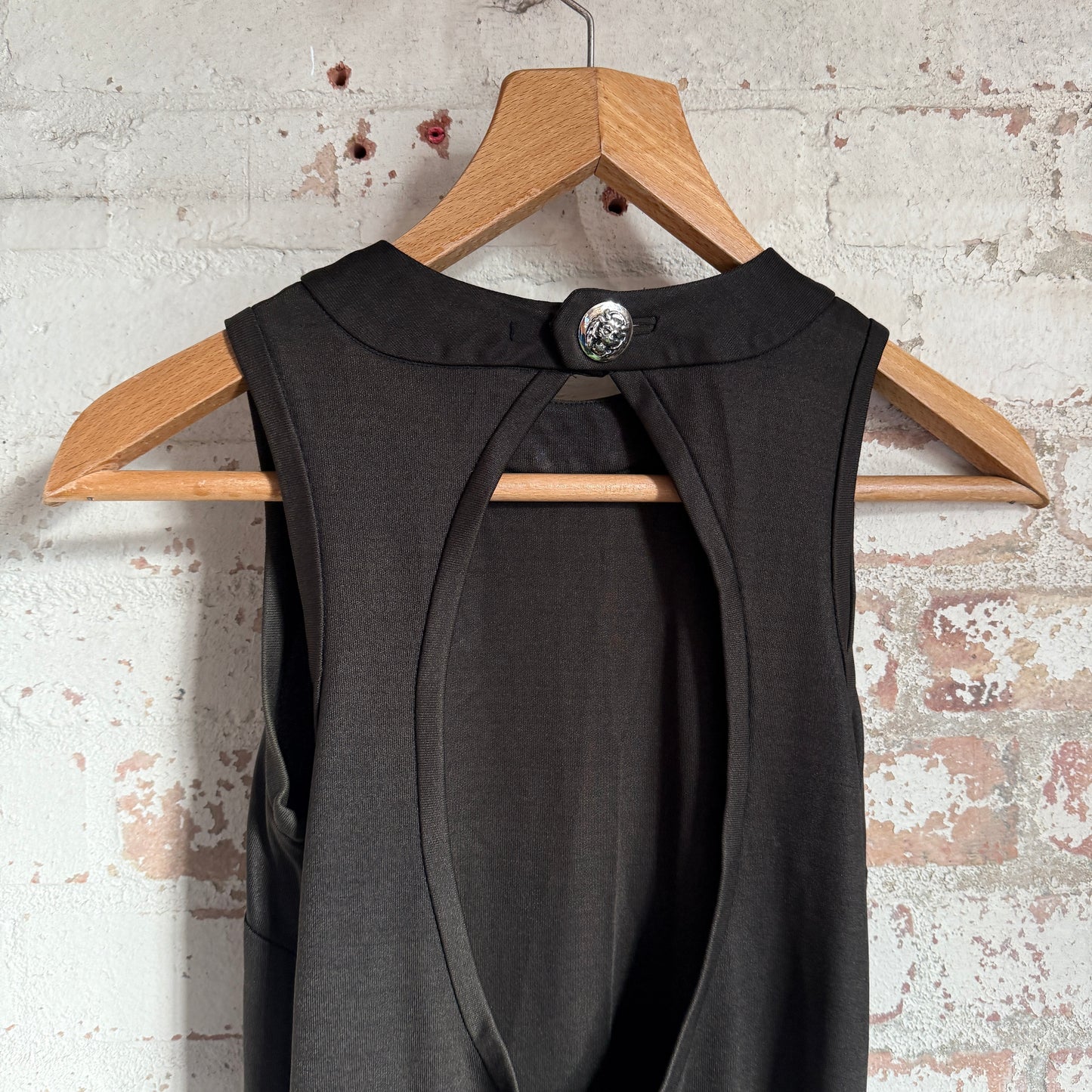 1970s Brown Mary Quant Ginger Evening Dress