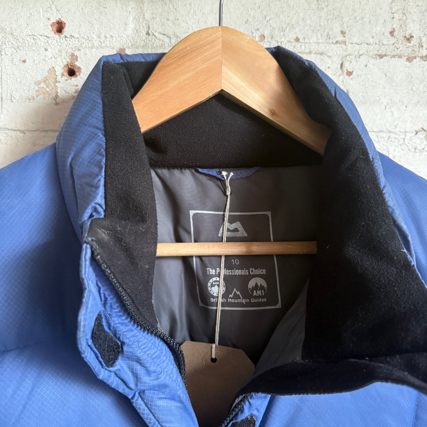 Blue Mountain Equipment Puffer Jacket Coat