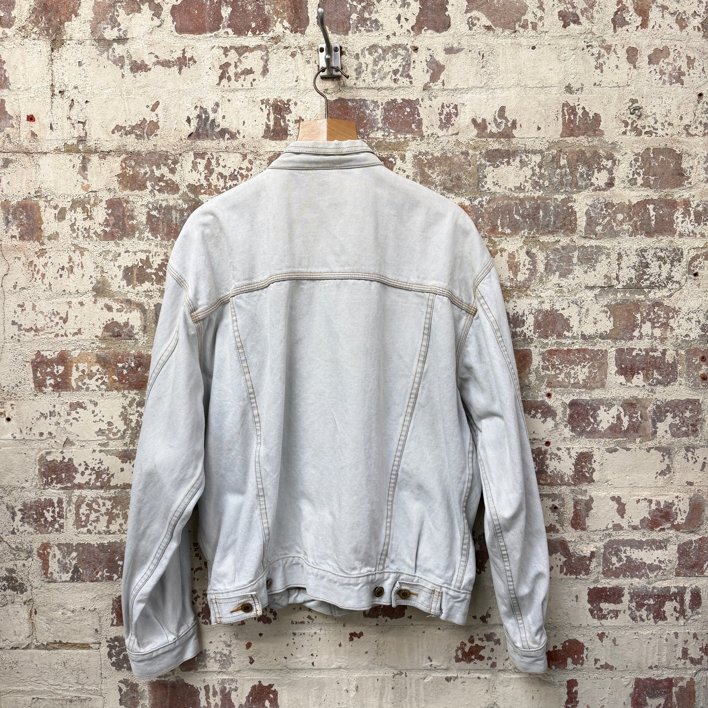 1980s Baby Blue Denim Jacket