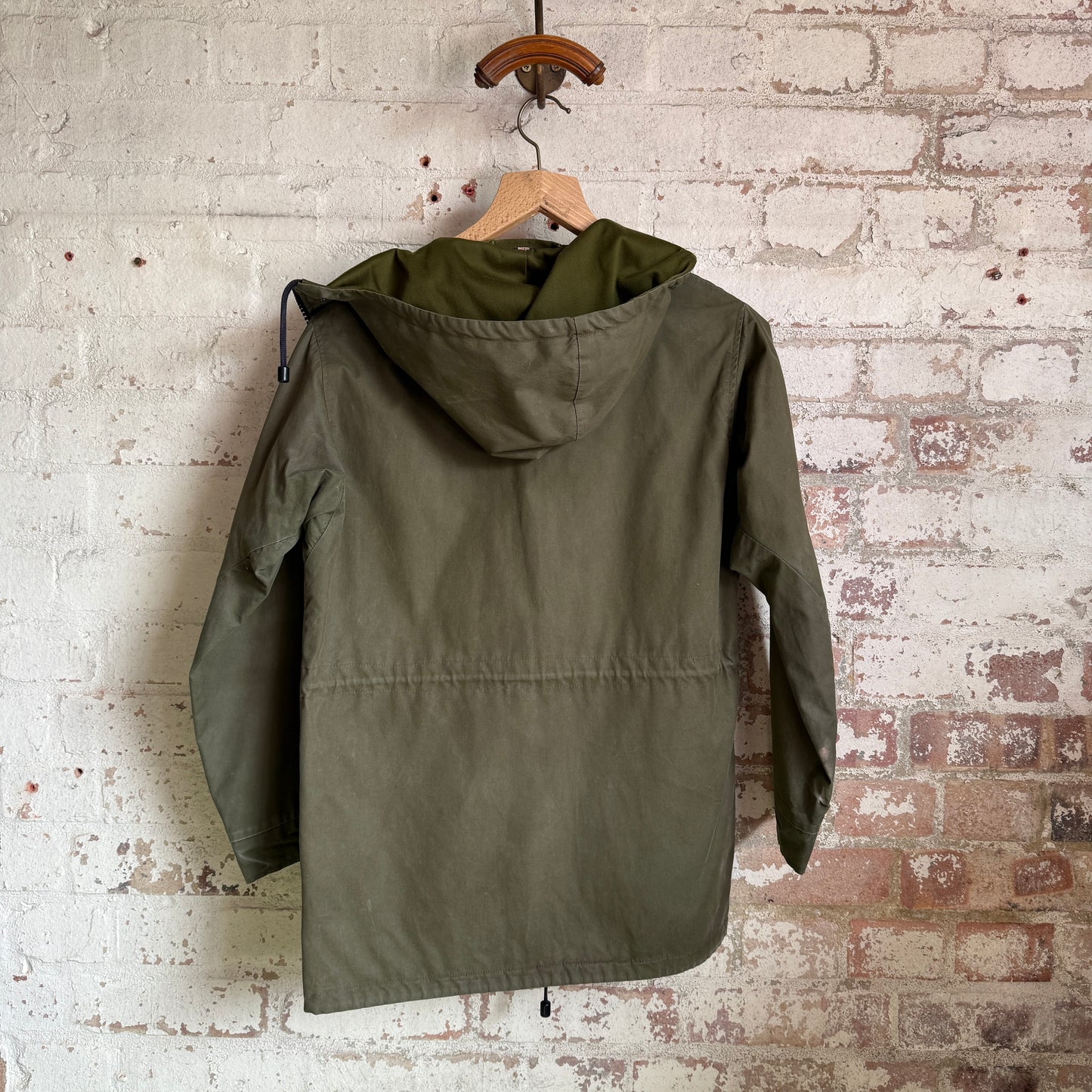 1970s Green Ventile British Zip Up Walking Jacket