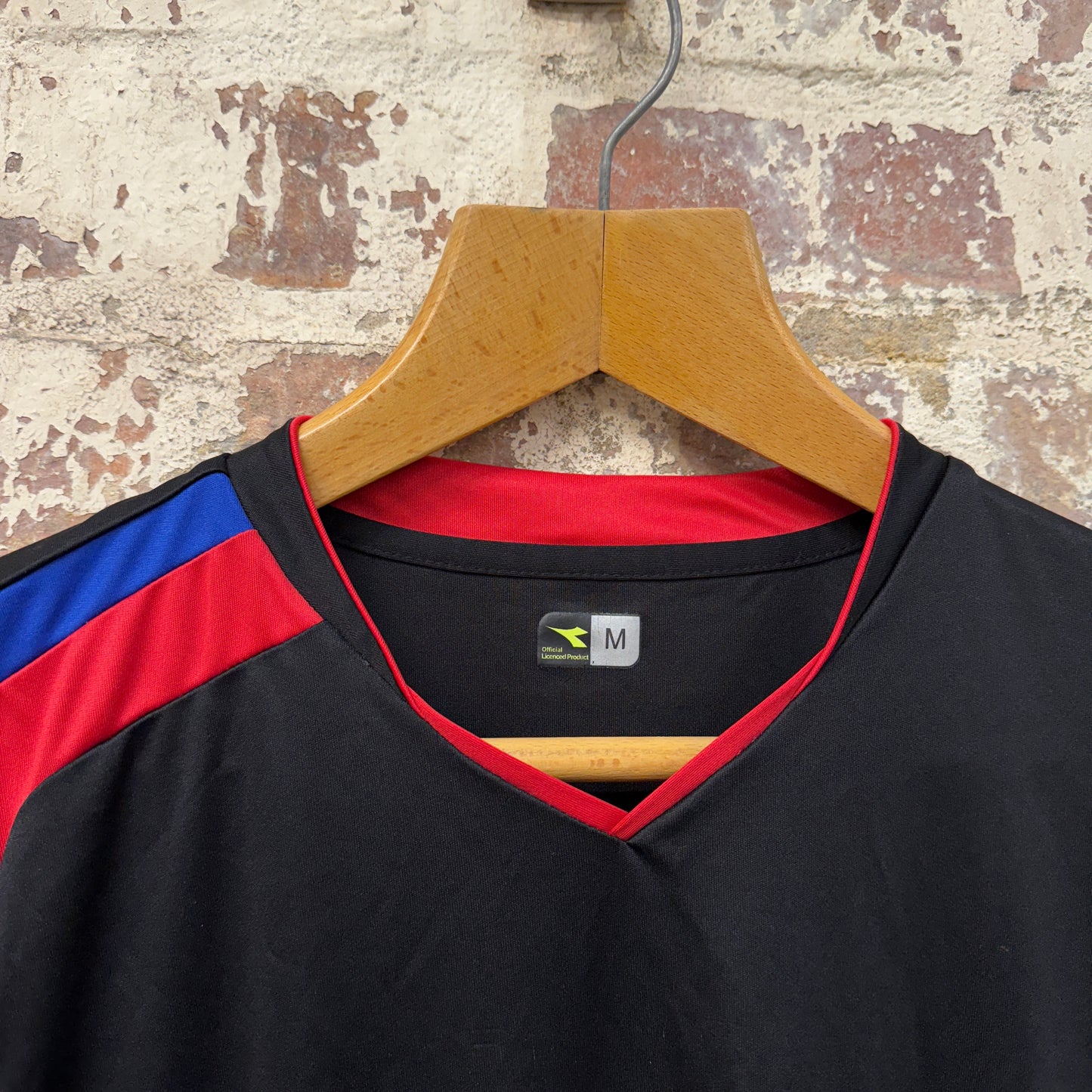 2005-2006 Black Crystal Palace Away Football Kit Shirt