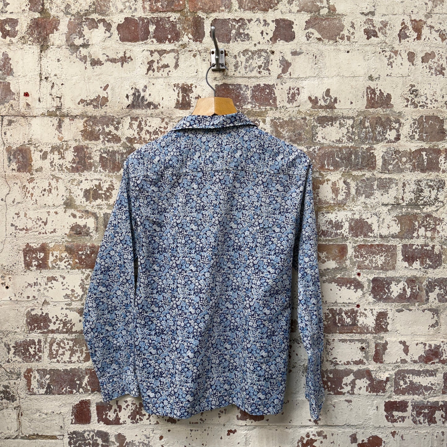 1980s Paisley Printed Button Up Shirt