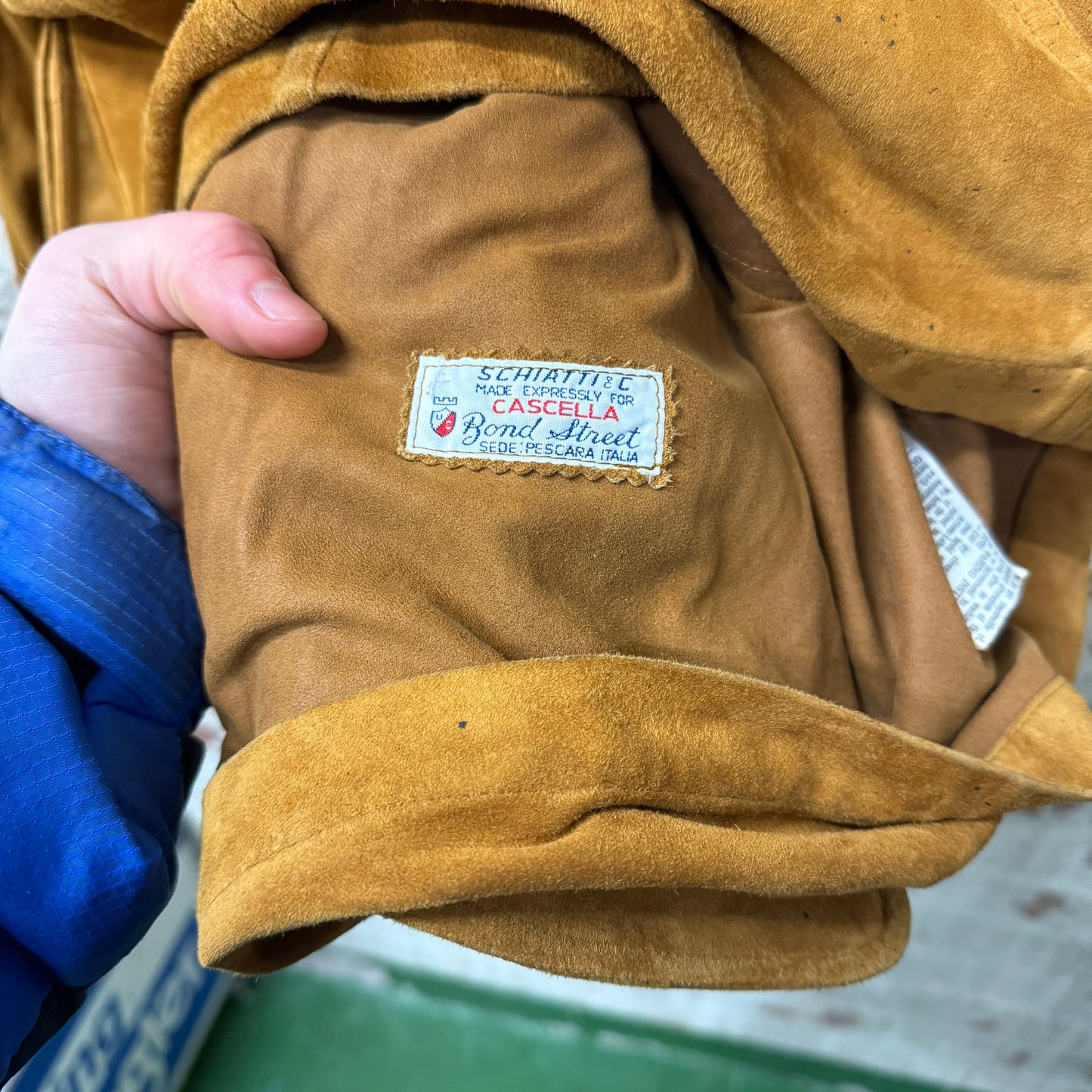 1970s Brown Suede Leather Safari Leather Jacket