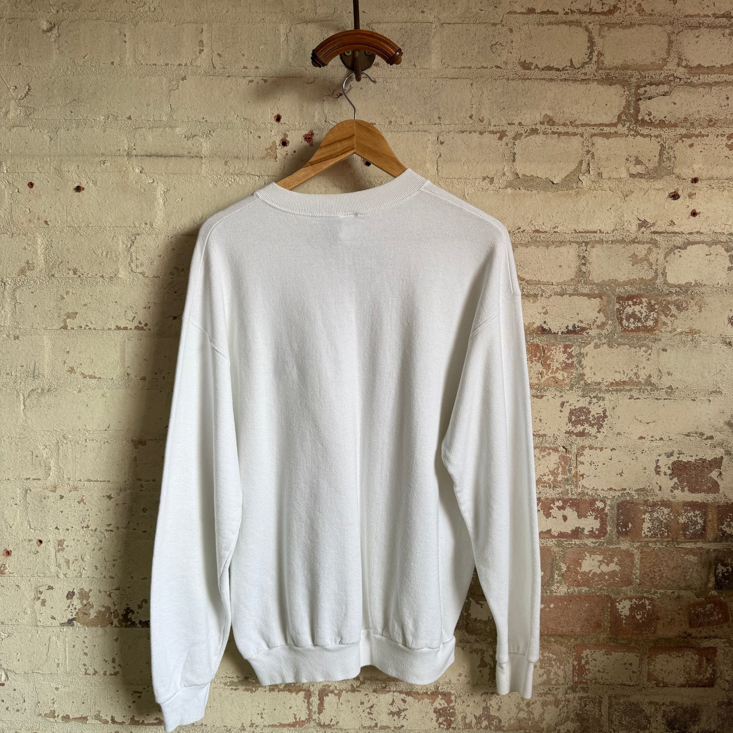 1990s White FOTL Blank Sweatshirt
