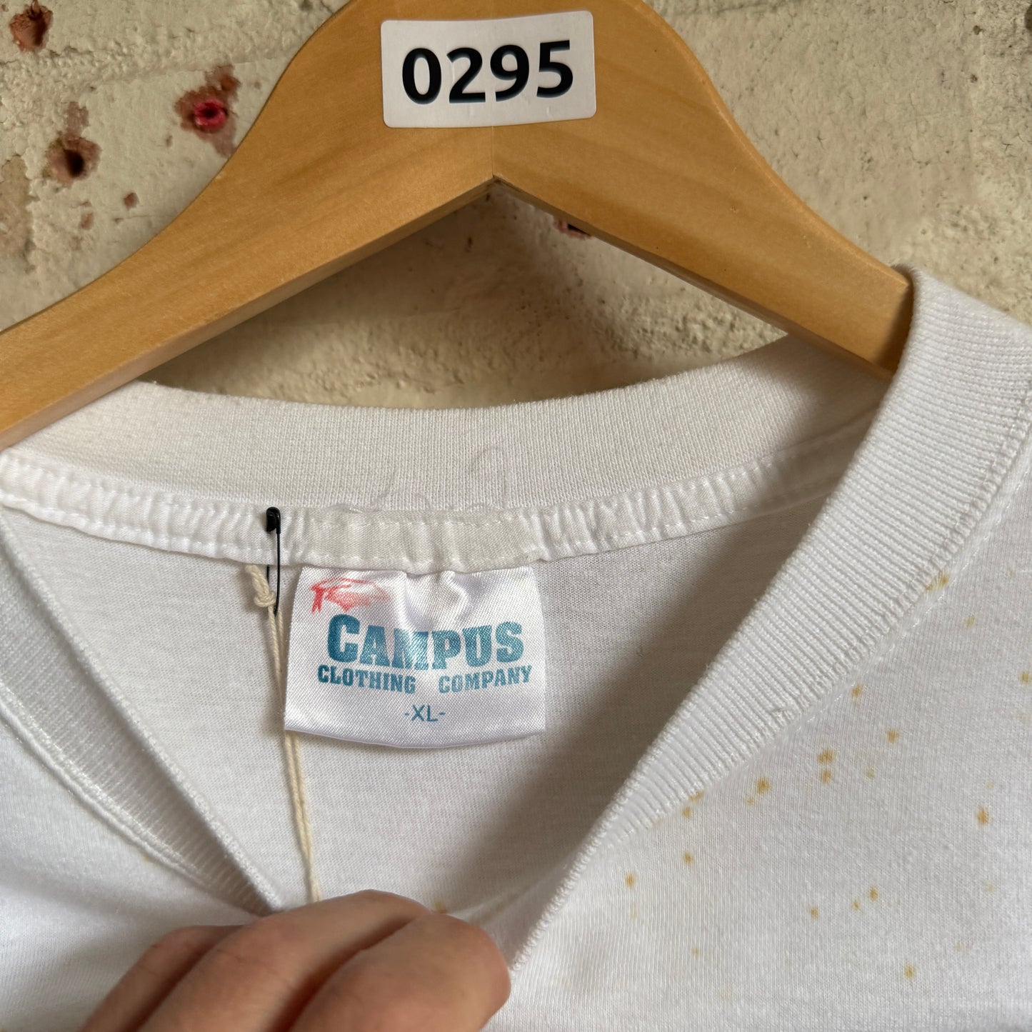 1990s White Exeter Uni Graphic T-Shirt