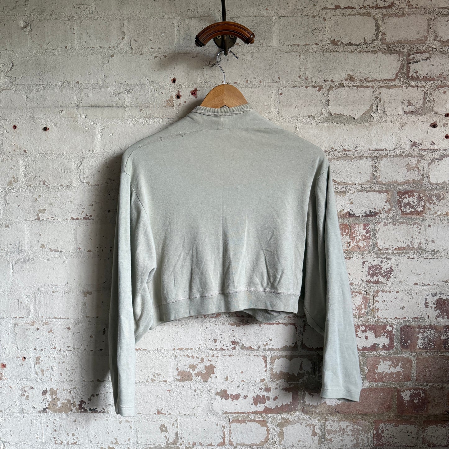 1980s Beige Bat Wing Cardigan Jumper