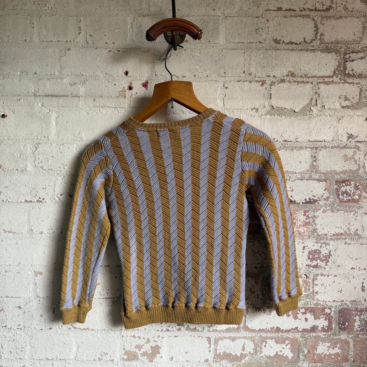 1970s Knitted Striped Jumper