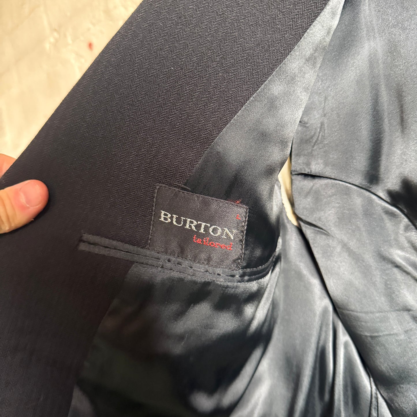1950s Black Burton Evening Suit Tail Coat