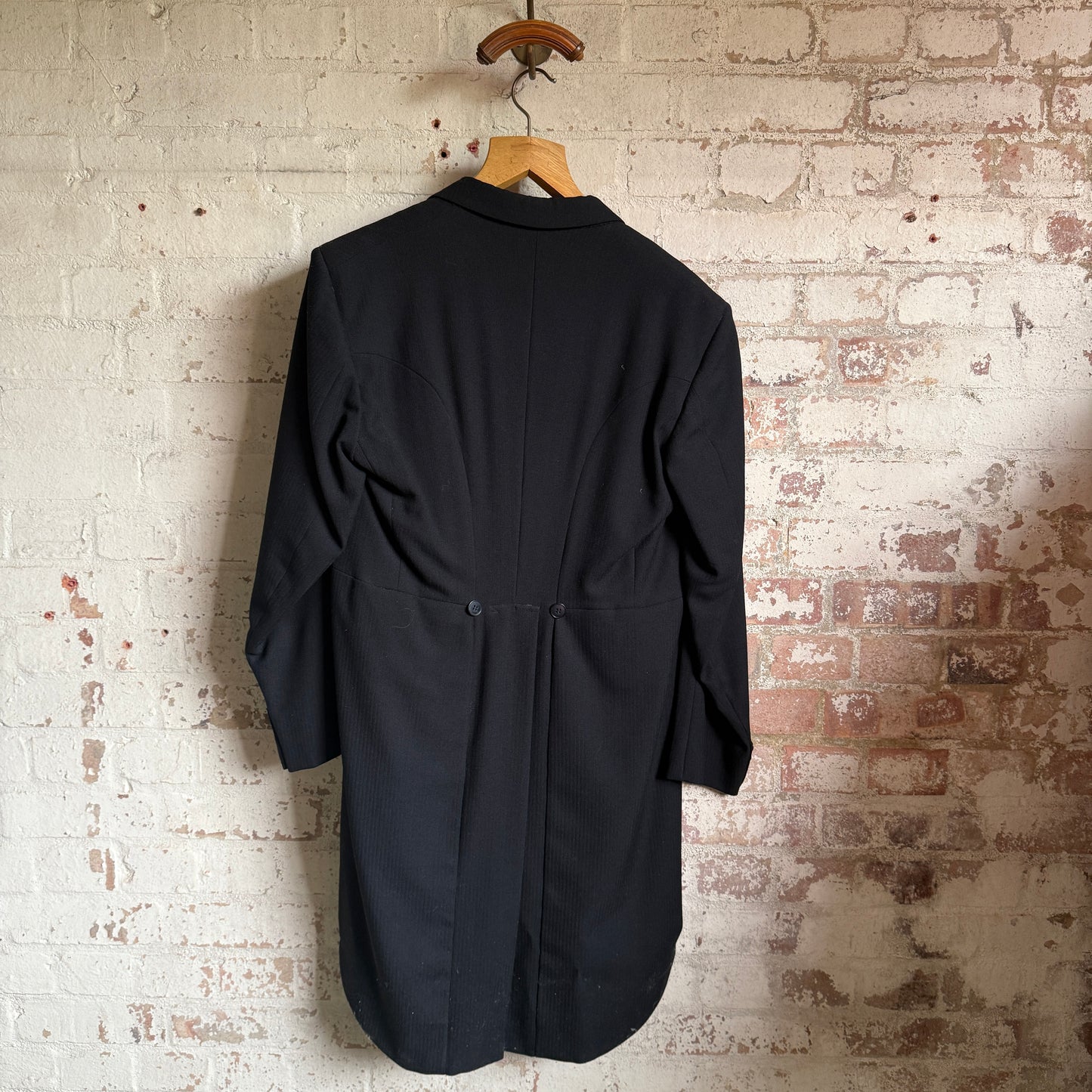 1950s Black Burton Evening Suit Tail Coat