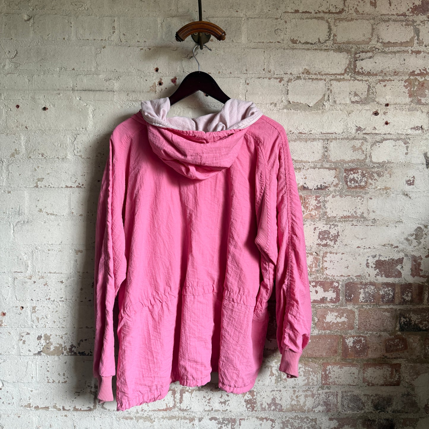 1980s Pink Cotton Parka Jacket Coat