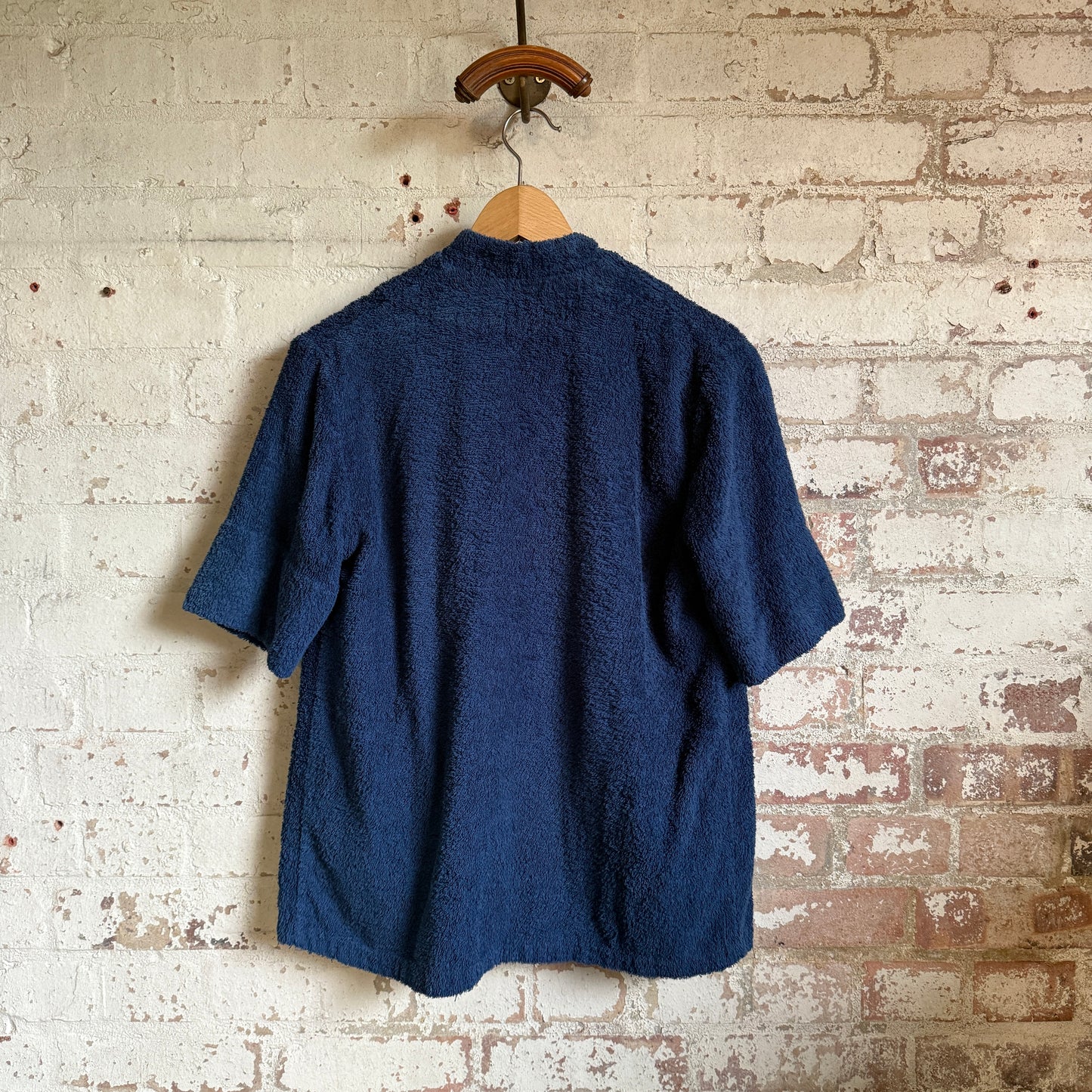 1950s Navy American Towelling Shirt