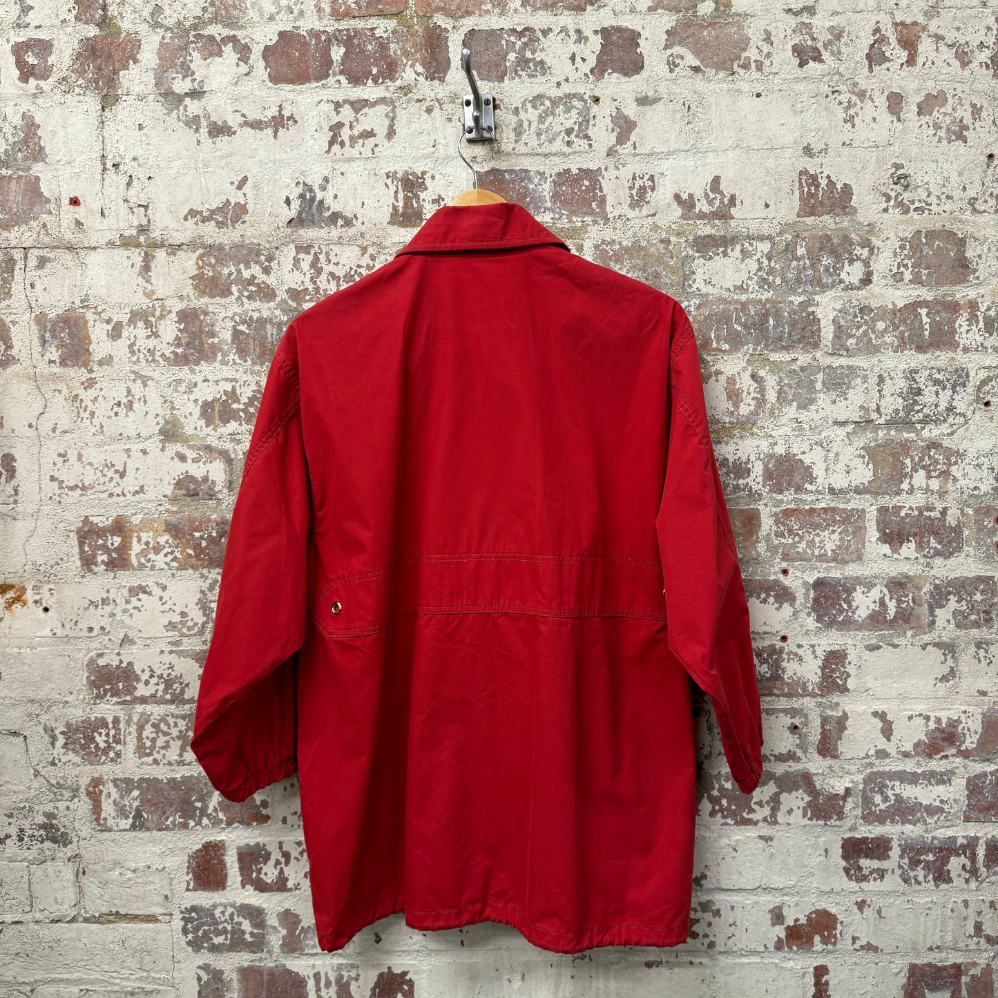 1980s Red Firemans Clip Jacket