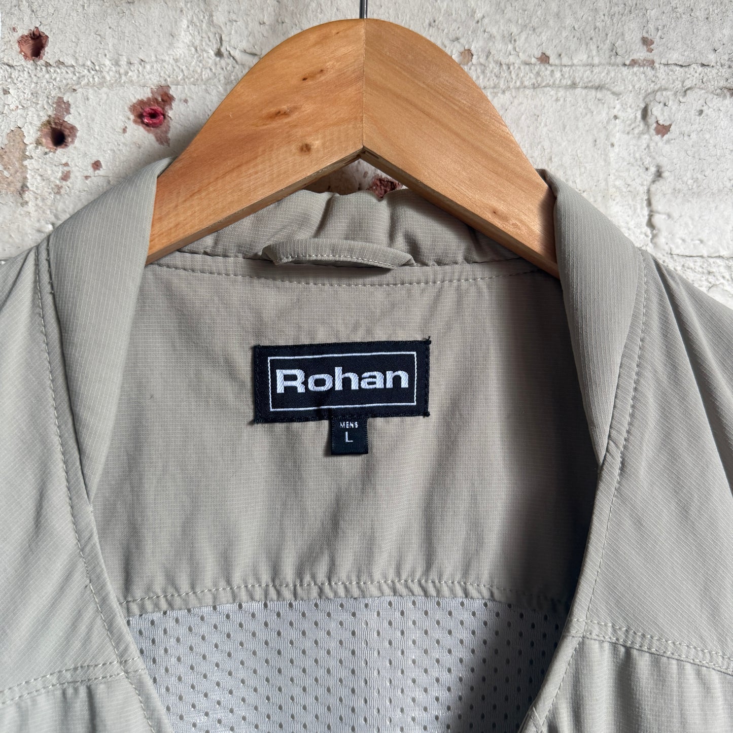 Beige Rohan Climbing Zip Gilet Jacket