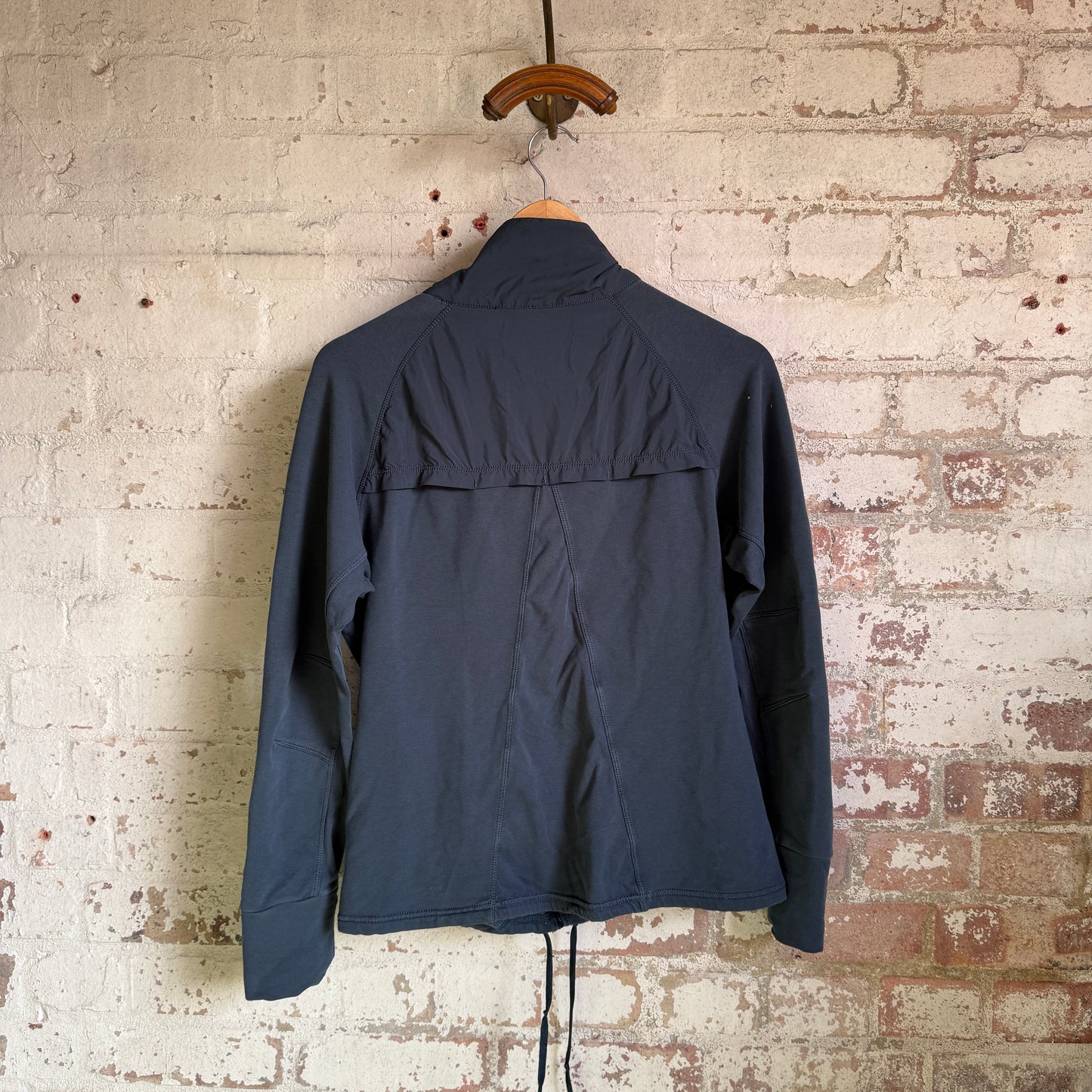 2000s Grey Nike Zip Sweatshirt Jumper