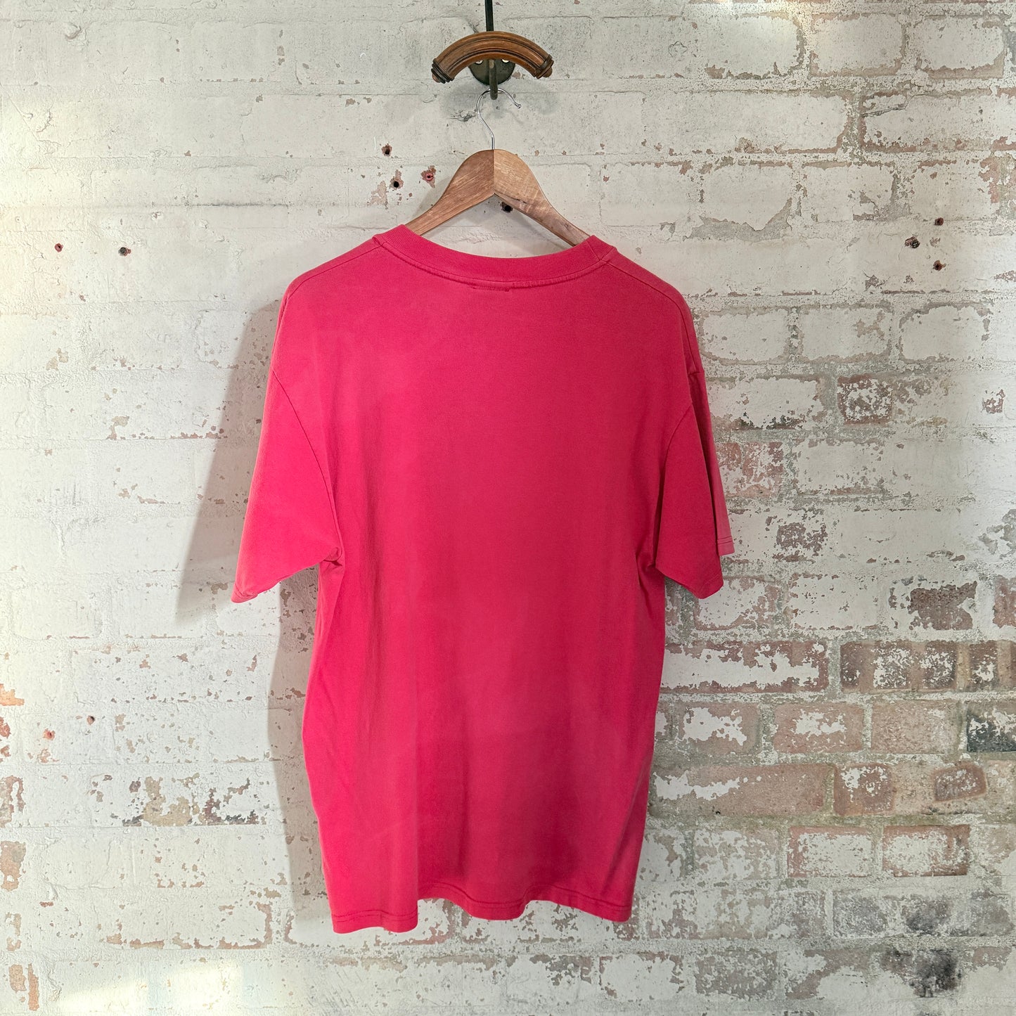 1990s Red Mickey Mouse Disney Graphic T-Shirt