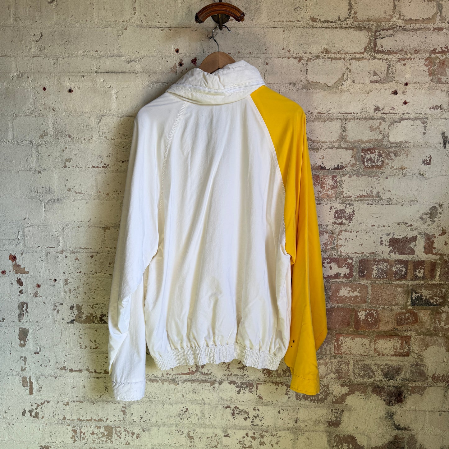 1990s White Opel Track Top Jacket