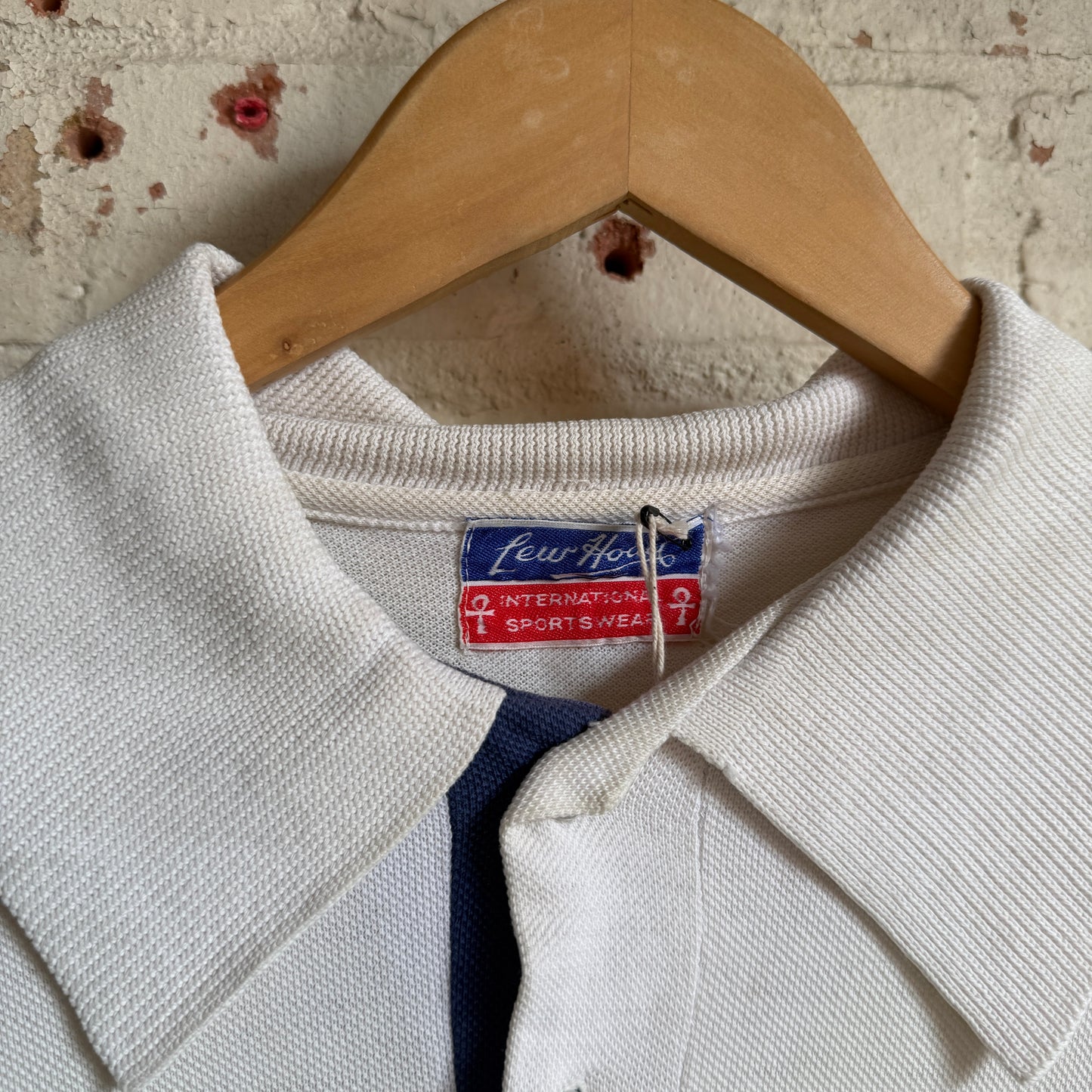 1960s White British Polo Shirt
